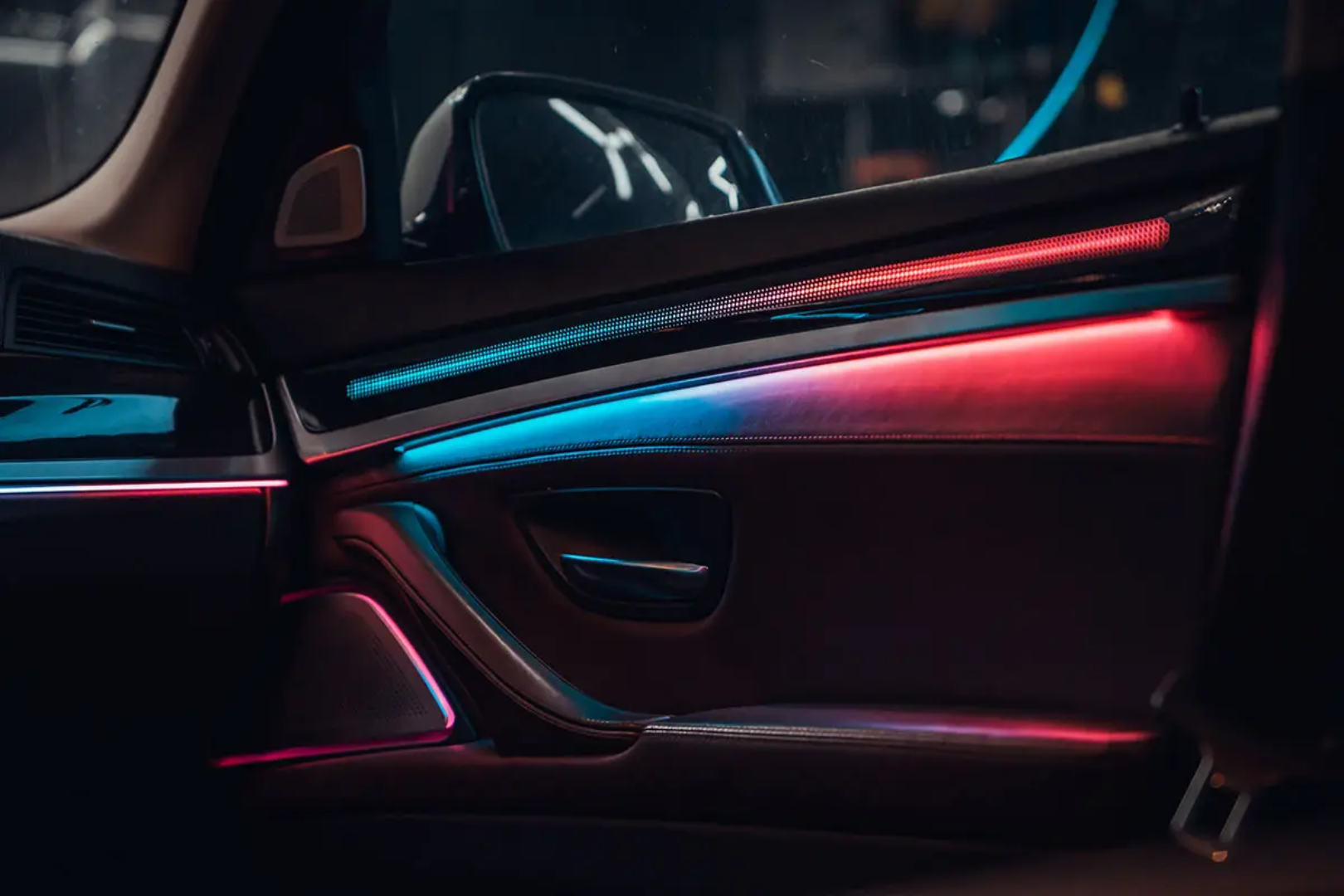 (PRENOTA) Ambient Light per BMW Serie 5 F10, F11 (2011-2017), 256 Colori, APP
