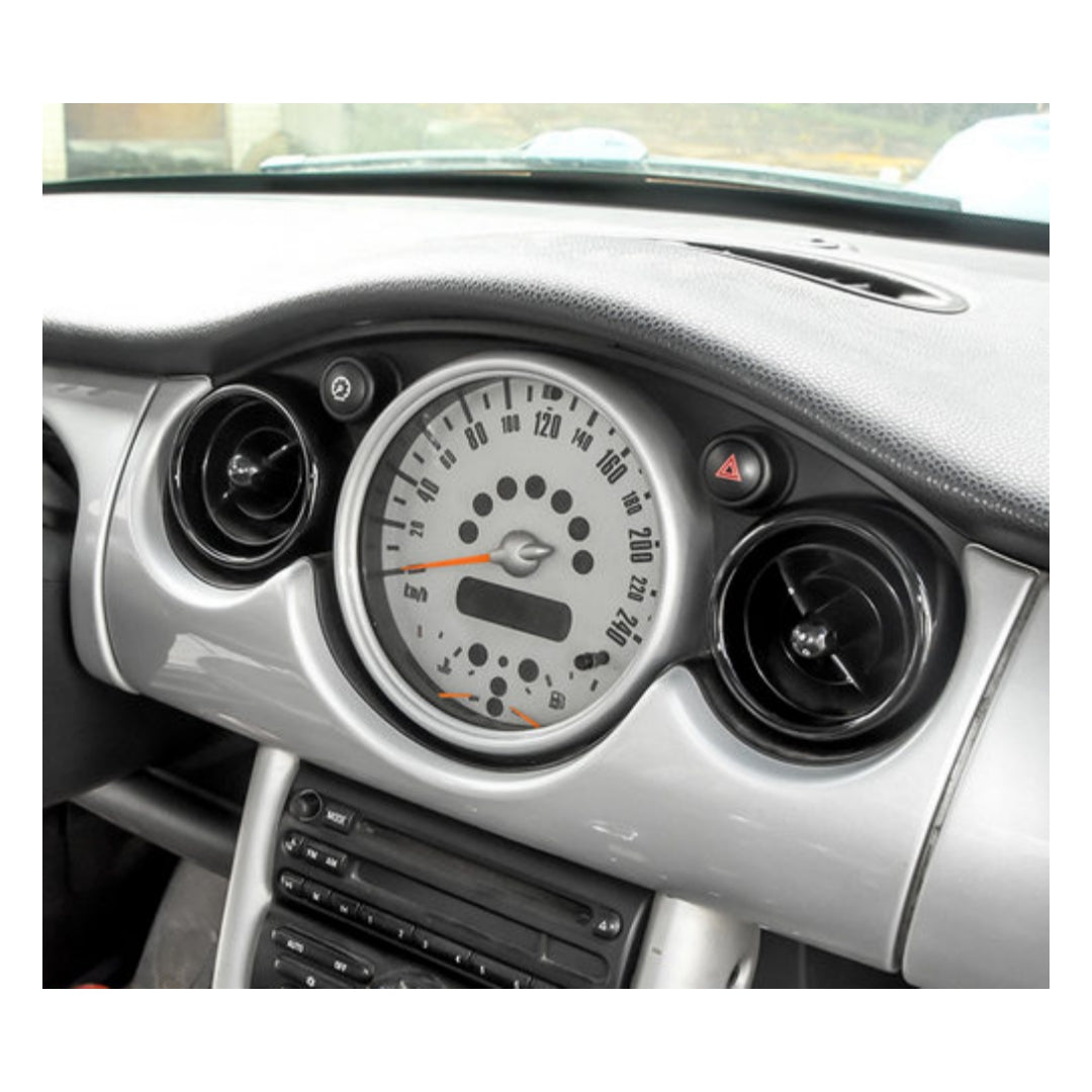 (PRENOTA) Kit Montaggio Autoradio 9"Pollici Mini Cooper R50, R52, R53 (2000-2006), Mascherina, Cablaggio per Autoradio Android