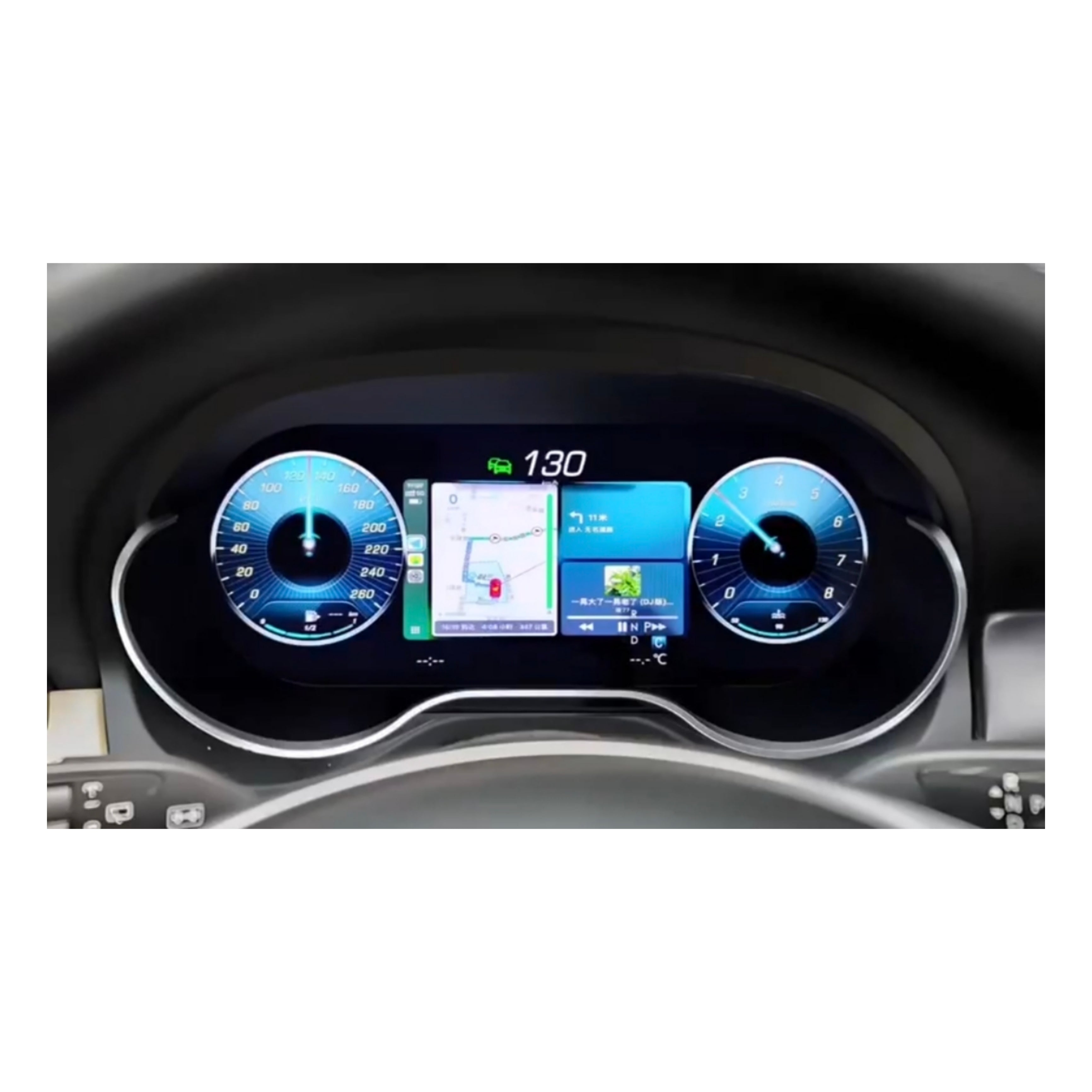 (PRENOTA) Virtual Cockpit 12.3" per Mercedes Classe A W176, HD Ultra, CarPlay e Android Auto