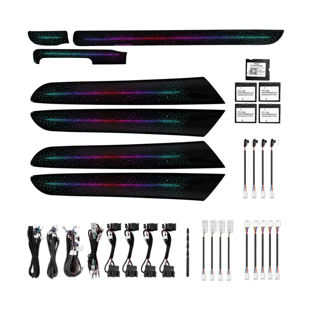 (PRENOTA) Ambient Light per Volkswagen Golf 6, VI (2008-2012), 256 Colori, APP