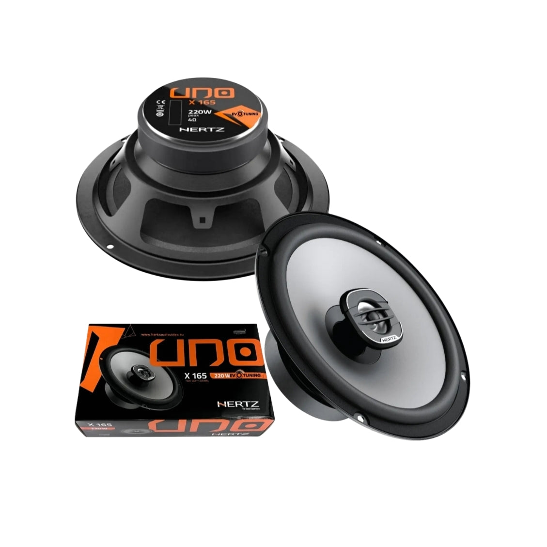 Hertz X 165, Altoparlanti, 165mm, 2 Vie, Coassiali, 220w