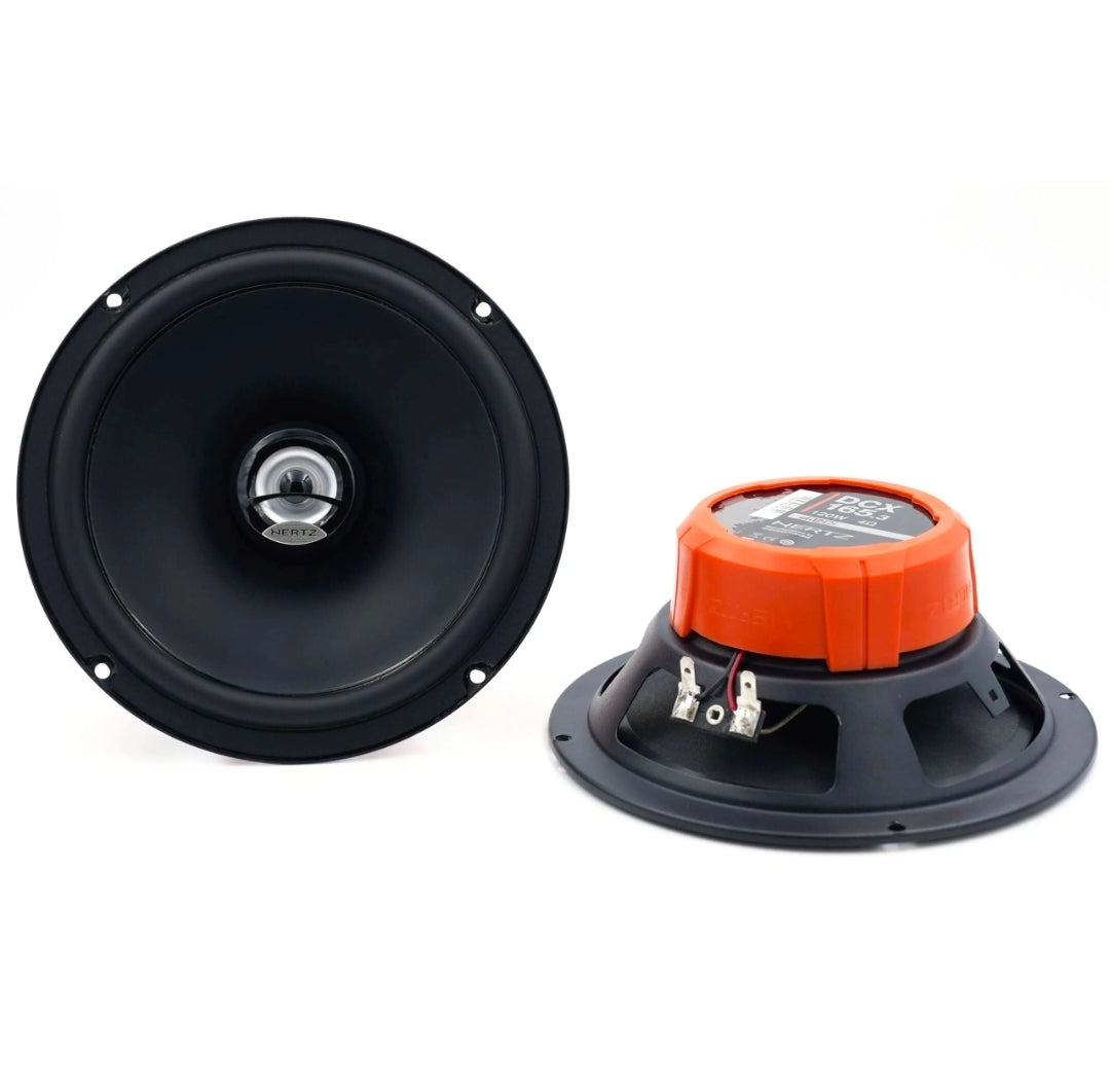 Hertz DCX 165.3, Coppia Altoparlanti Coassiali 2 Vie, Twe, 165mm, 120w