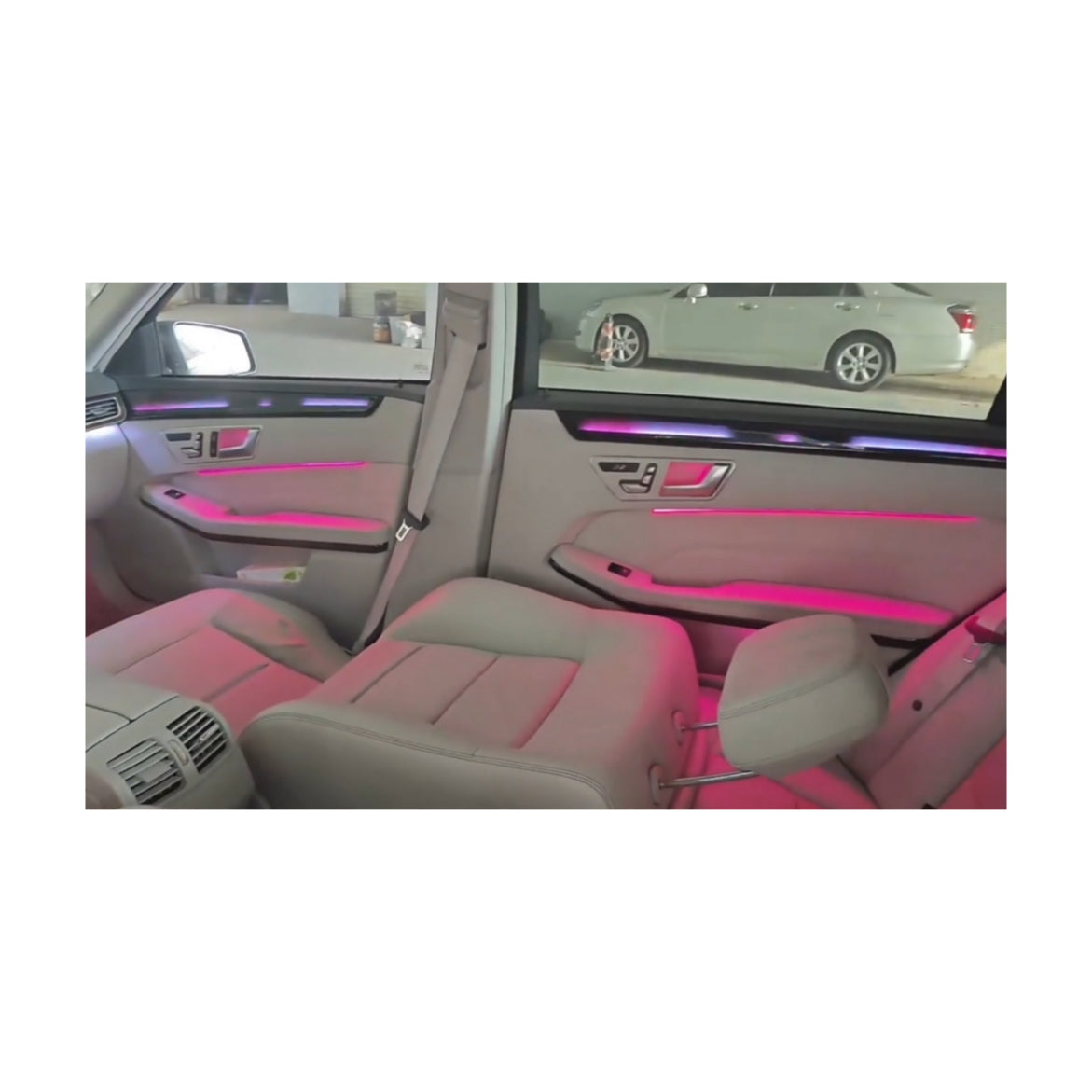 (PRENOTA) Ambient Light per Mercedes Classe E W212 (2009-2016), 256 Colori, APP