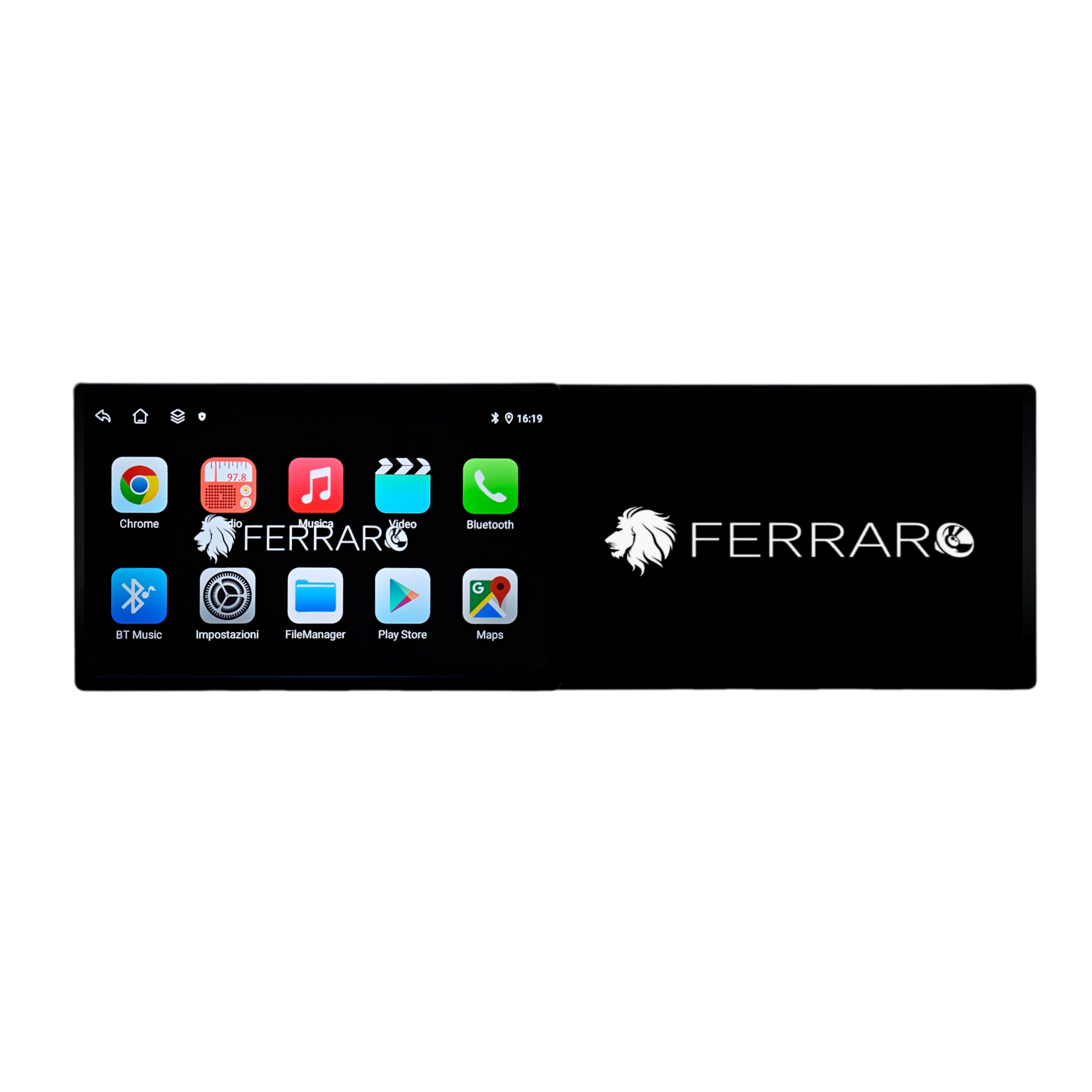 Autoradio per Fiat Tipo 10" + 10" | Dal 2016 in Poi | Android | Bluetooth | CarPlay | Android Auto | 8/256GB Ram