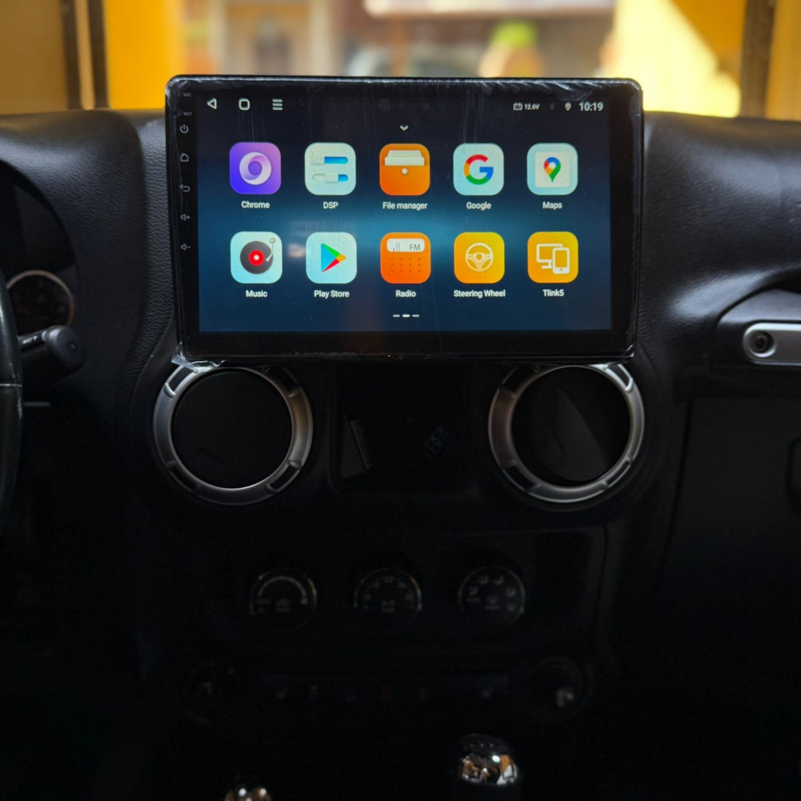 (PRENOTA) Autoradio per Jeep Wrangler 3 JK 10.1" (2010-2018) Android, Bluetooth, CarPlay, Android Auto, 2GB/4GB/8GB Ram