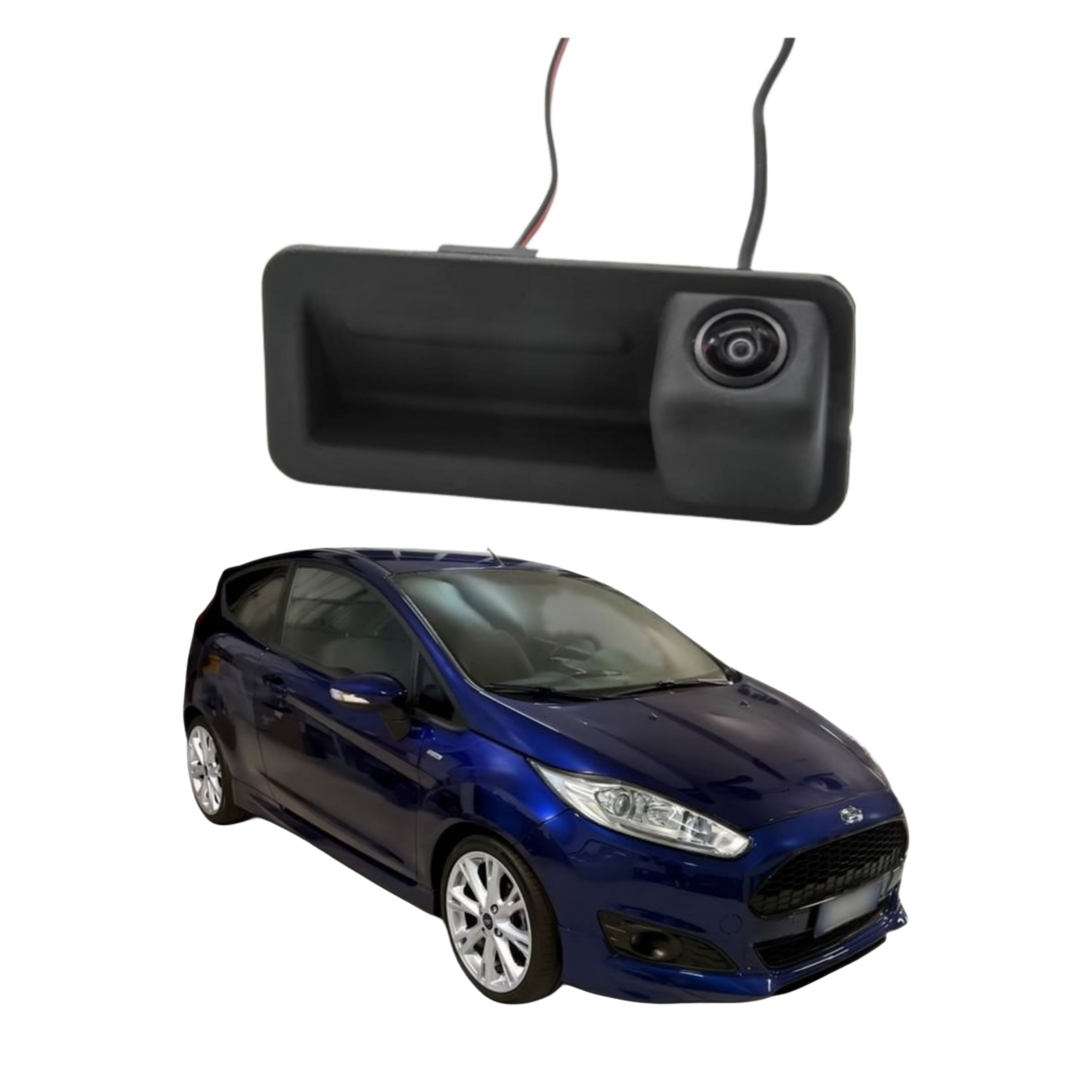 (PRENOTA) Telecamera Posteriore per Ford Fiesta MK6 (2009-2017) AHD 1920x1080, 170° Gradi