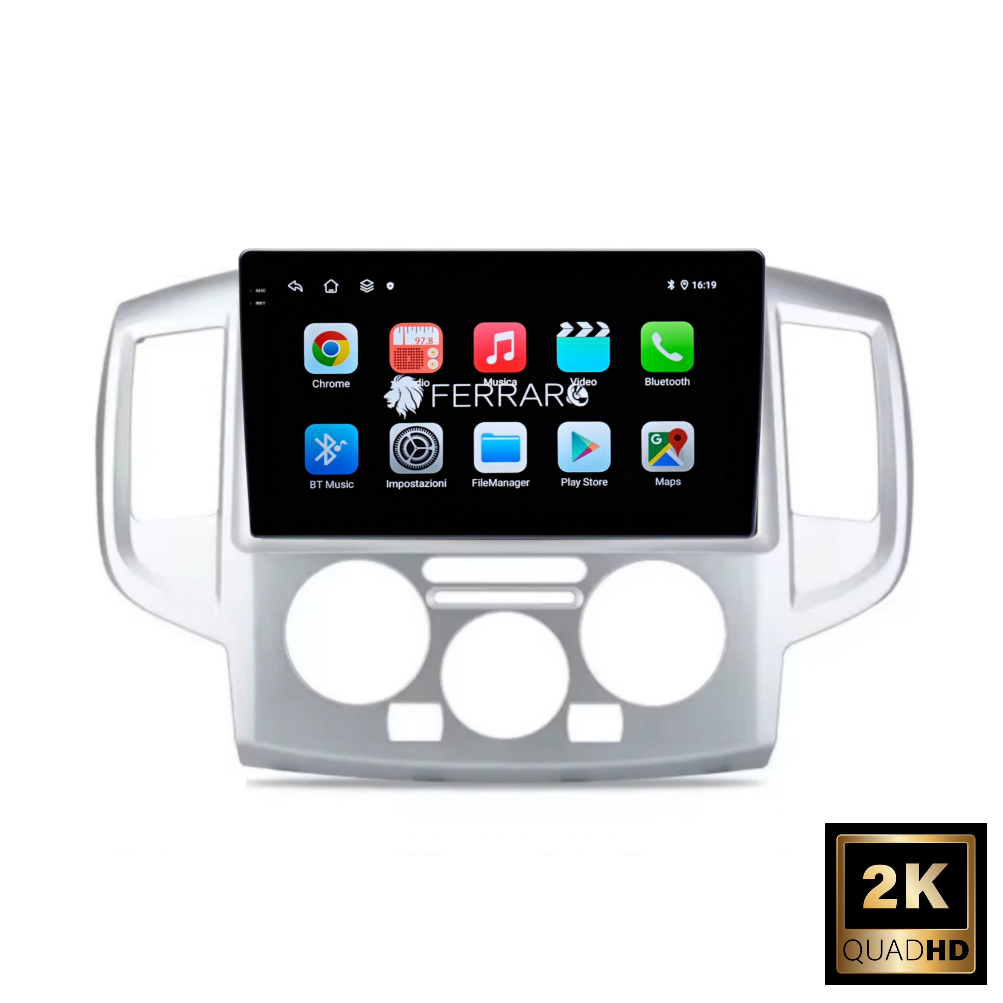(PRENOTA) Autoradio per Nissan Evalia NV200 9" 2K (2011-2022) Android, Bluetooth, CarPlay, Android Auto, 12/256GB Ram