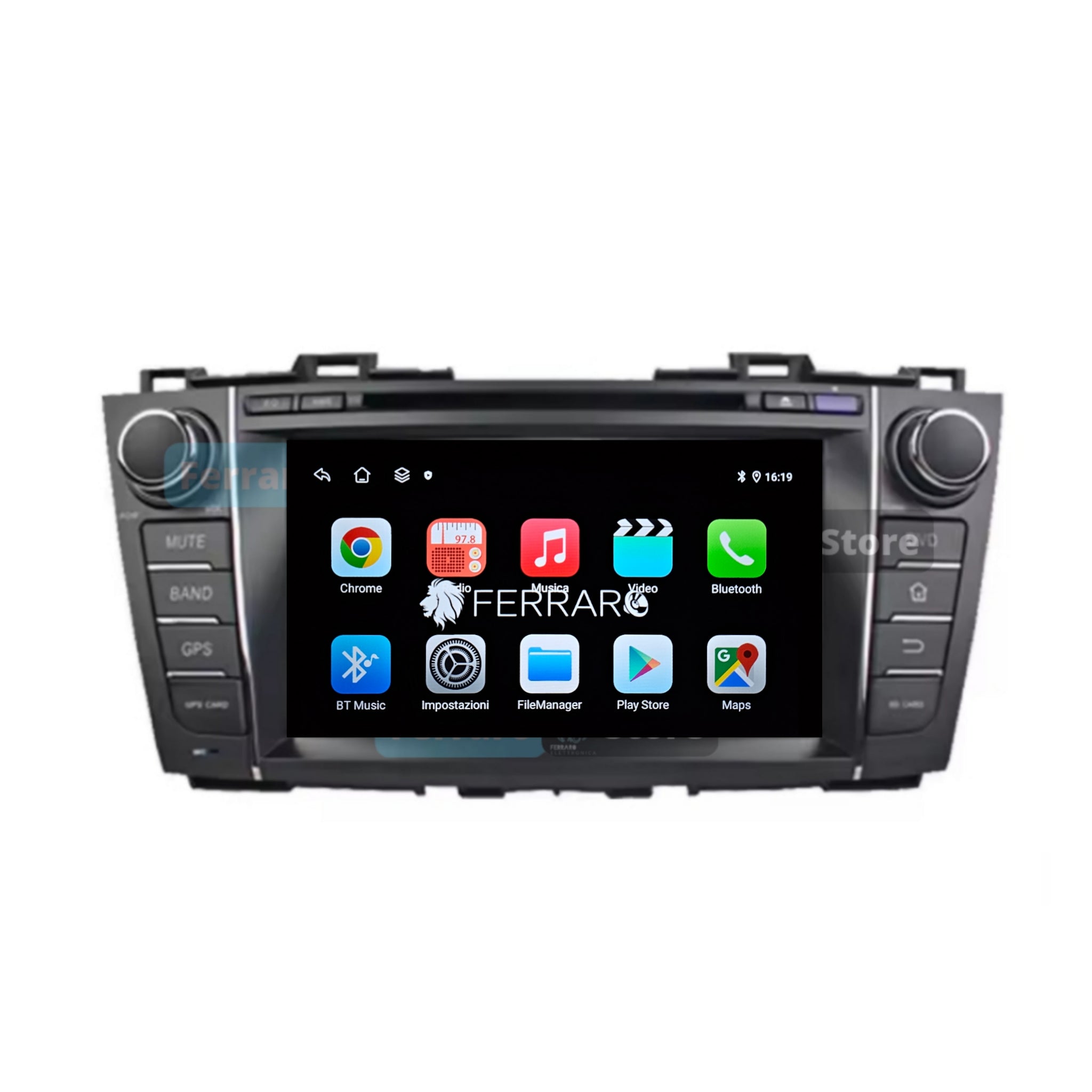 (PRENOTA) Autoradio per Mazda 5, CW 8" (2010-2015) Android, Bluetooth, CarPlay, Android Auto, 4GB/8GB Ram