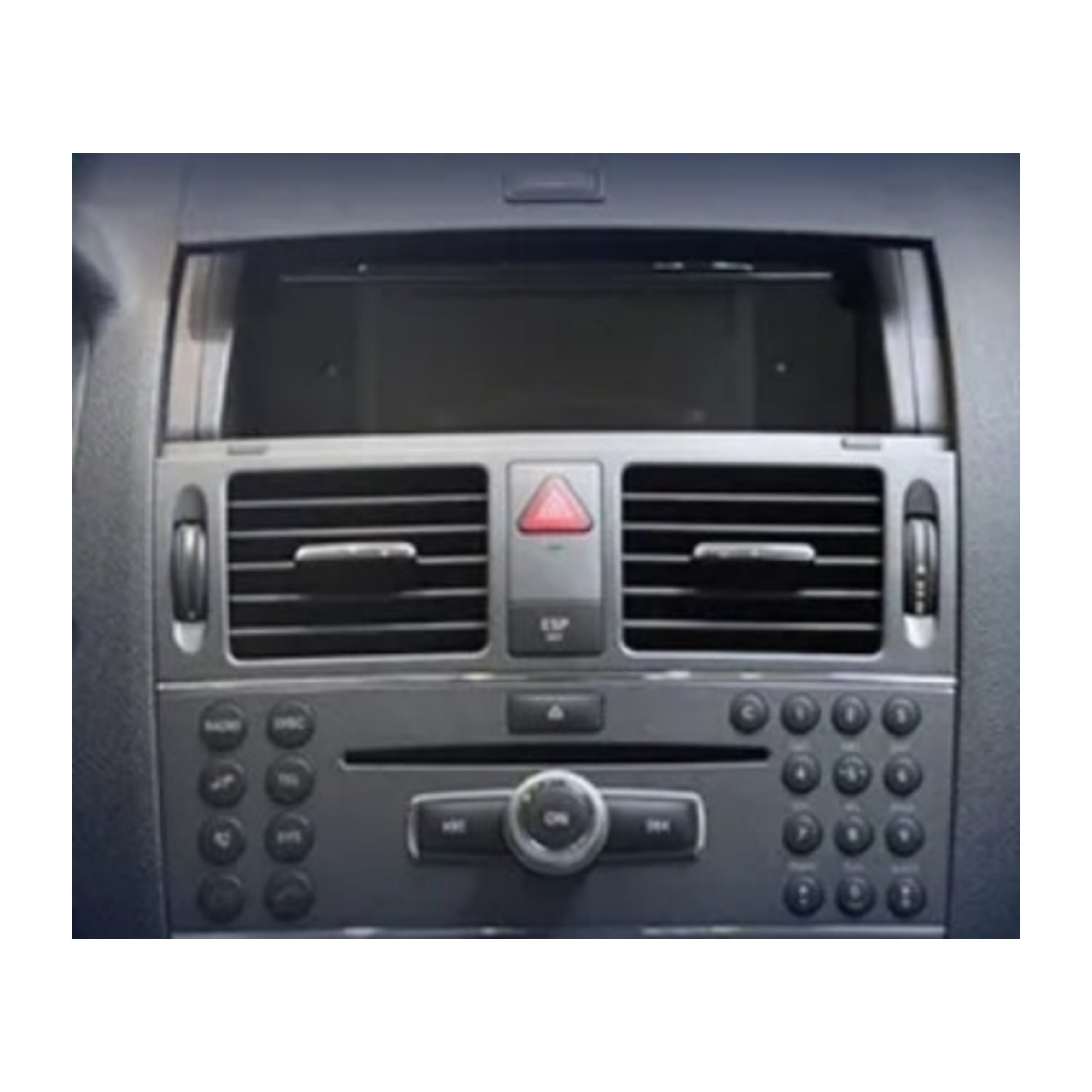 (PRENOTA) Kit Montaggio Autoradio 9"Pollici Mercedes Classe C W204 (2007-2011), Mascherina, Cablaggio per Autoradio Android