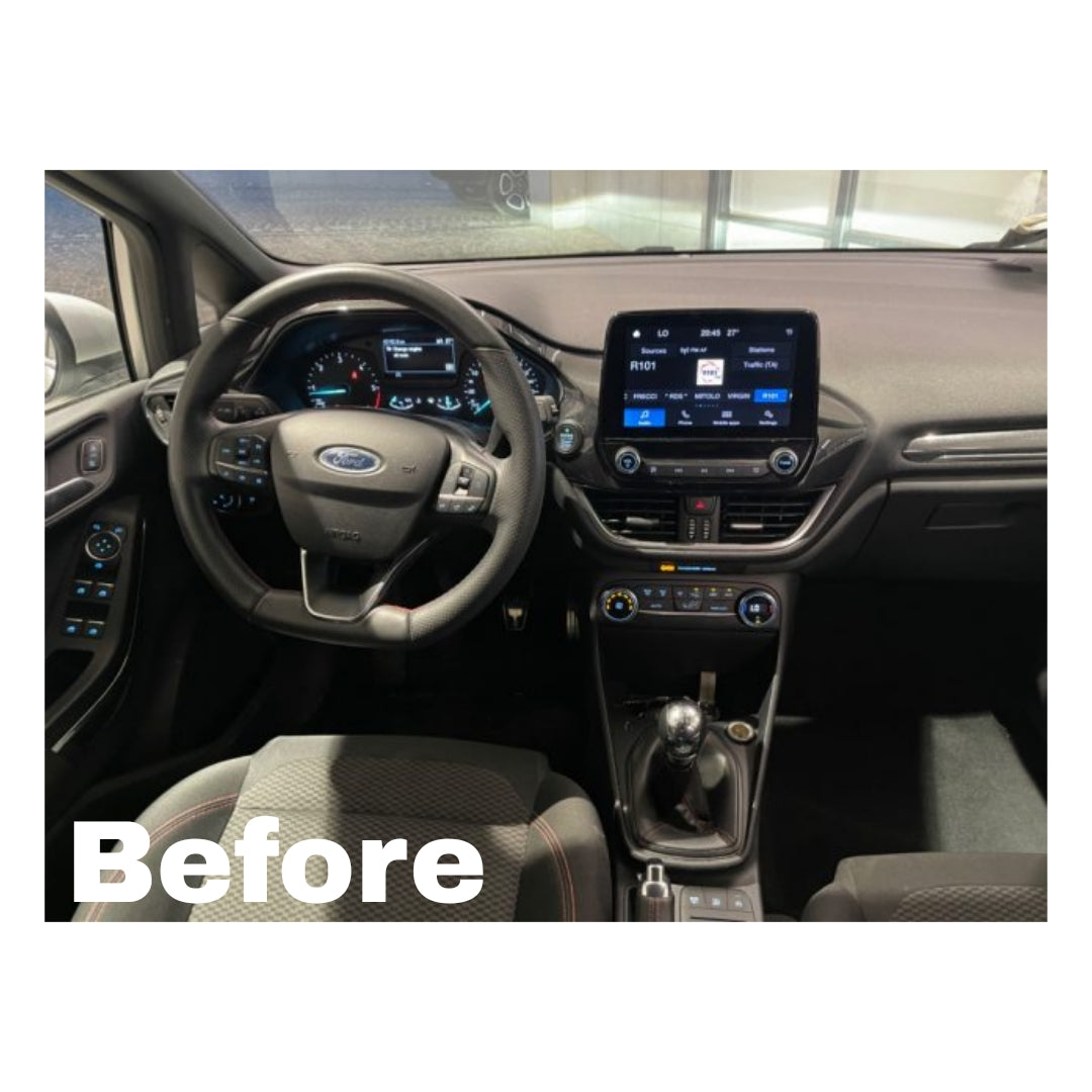 Autoradio per Ford Fiesta 9" 2K (2017-2023) Android, Bluetooth, CarPlay, Android Auto, 12/256GB Ram