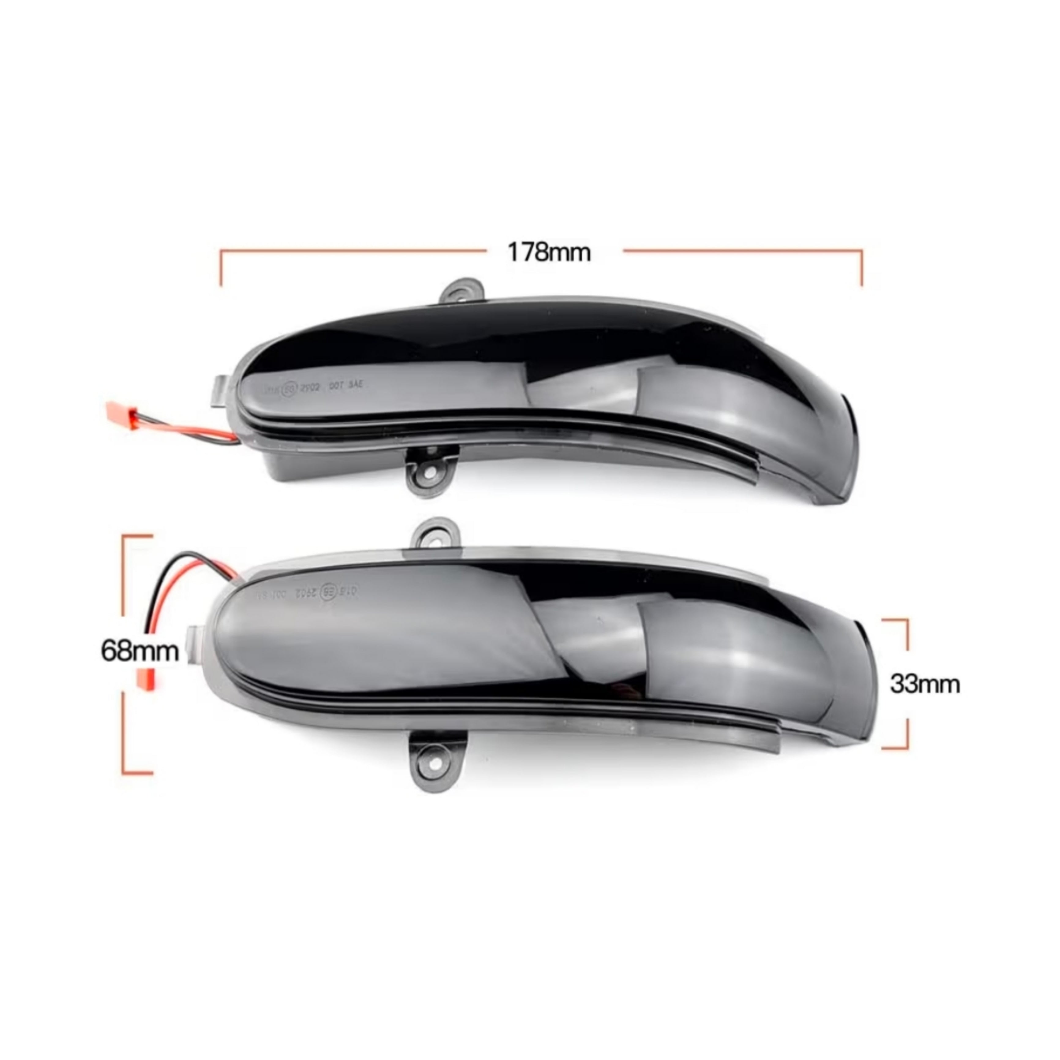 (PRENOTA) Indicatore Direzione Led per Mercedes Classe C W203 (2000-2007), Plug and Play