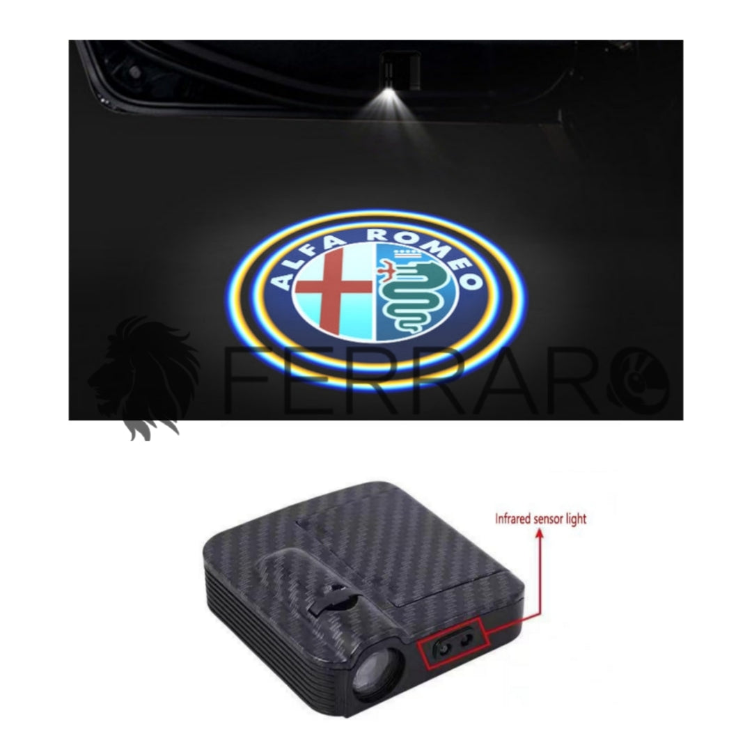 Luce Cortesia Alfaromeo | Universale | Adesivo | Batteria (NO INCL.)