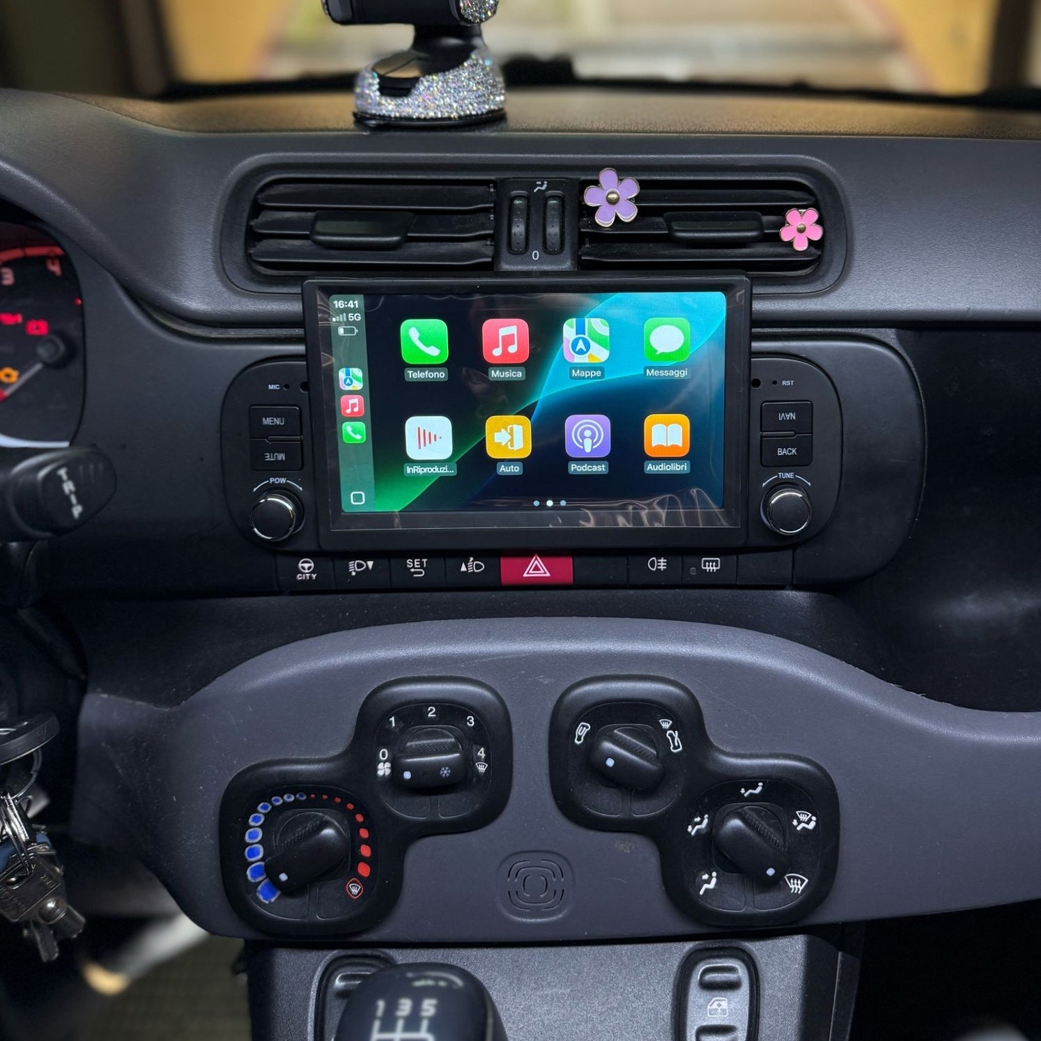 Autoradio per Fiat Panda 3ª Serie 7" (Dal 2013+) Android, Bluetooth, CarPlay, Android Auto, 2GB/4GB/6GB/8GB Ram