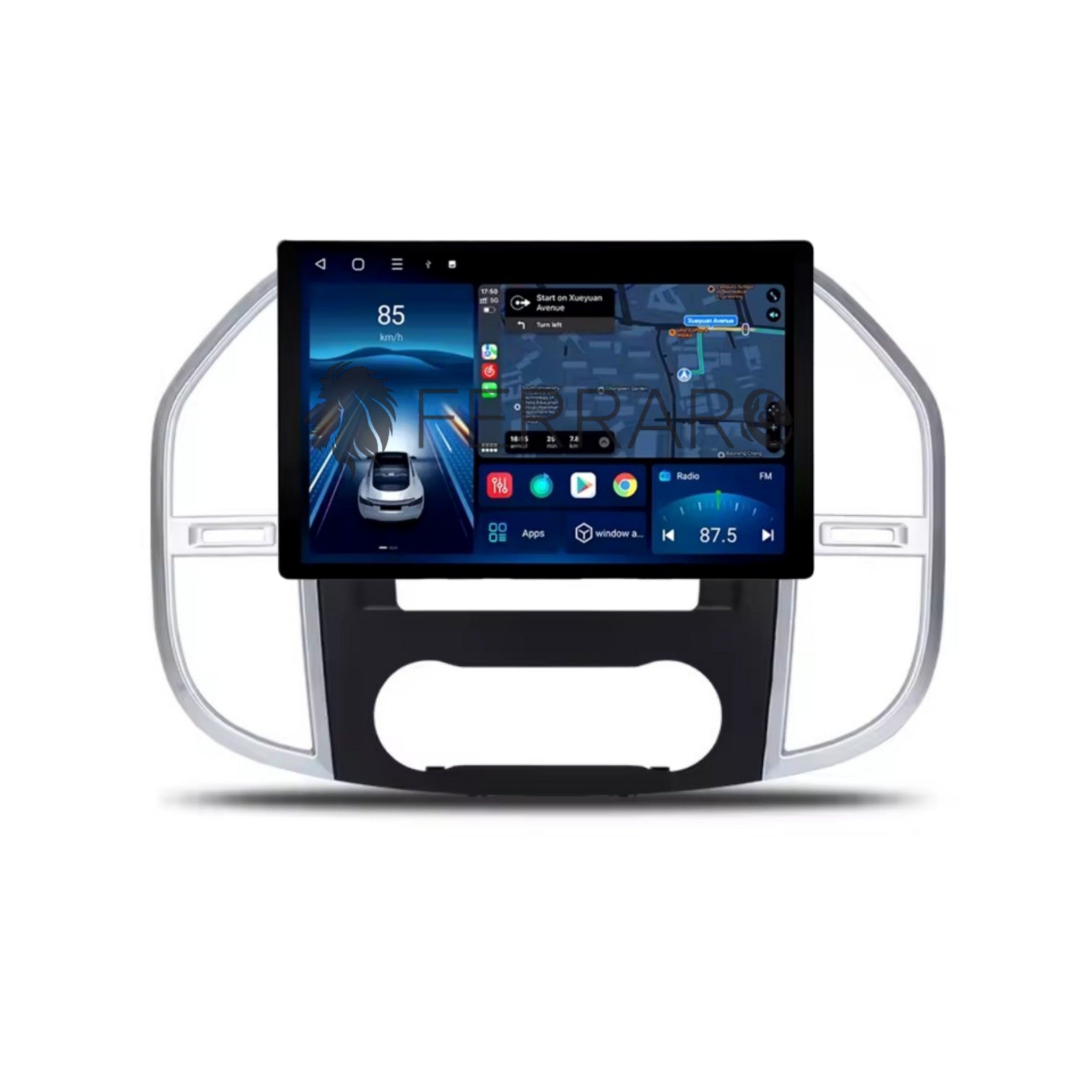 (PRENOTA) Autoradio per Mercedes Vito W447 10.5" (2014-2019) Android, Bluetooth, CarPlay, Android Auto, 4/64GB RAM