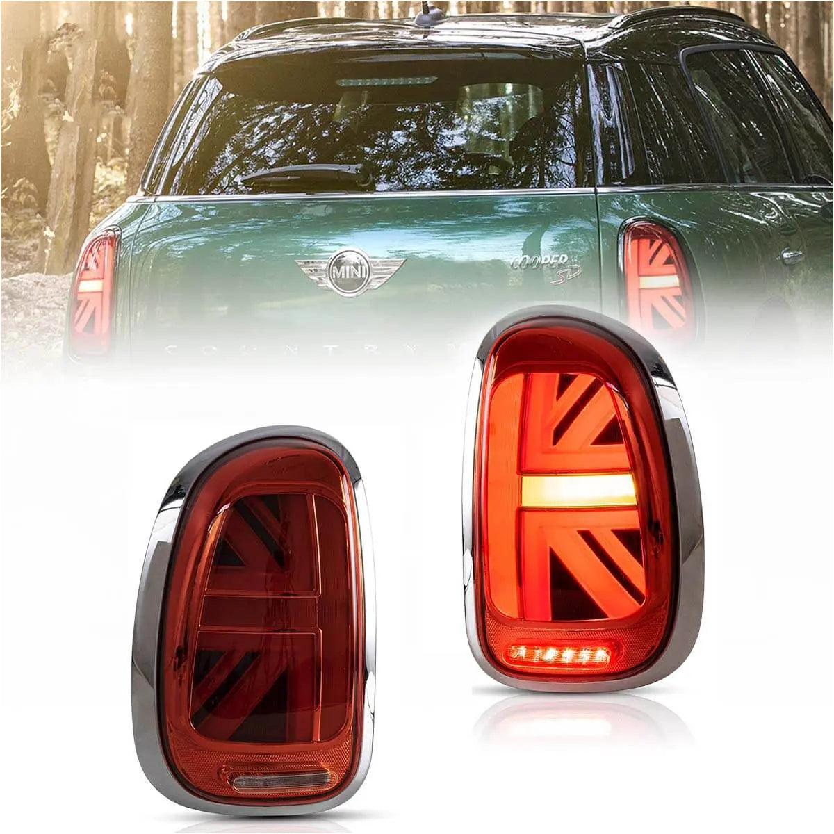 (PRENOTA) Fanali Posteriore Completo per BMW Mini Countryman R60 (2010-2017) a LED