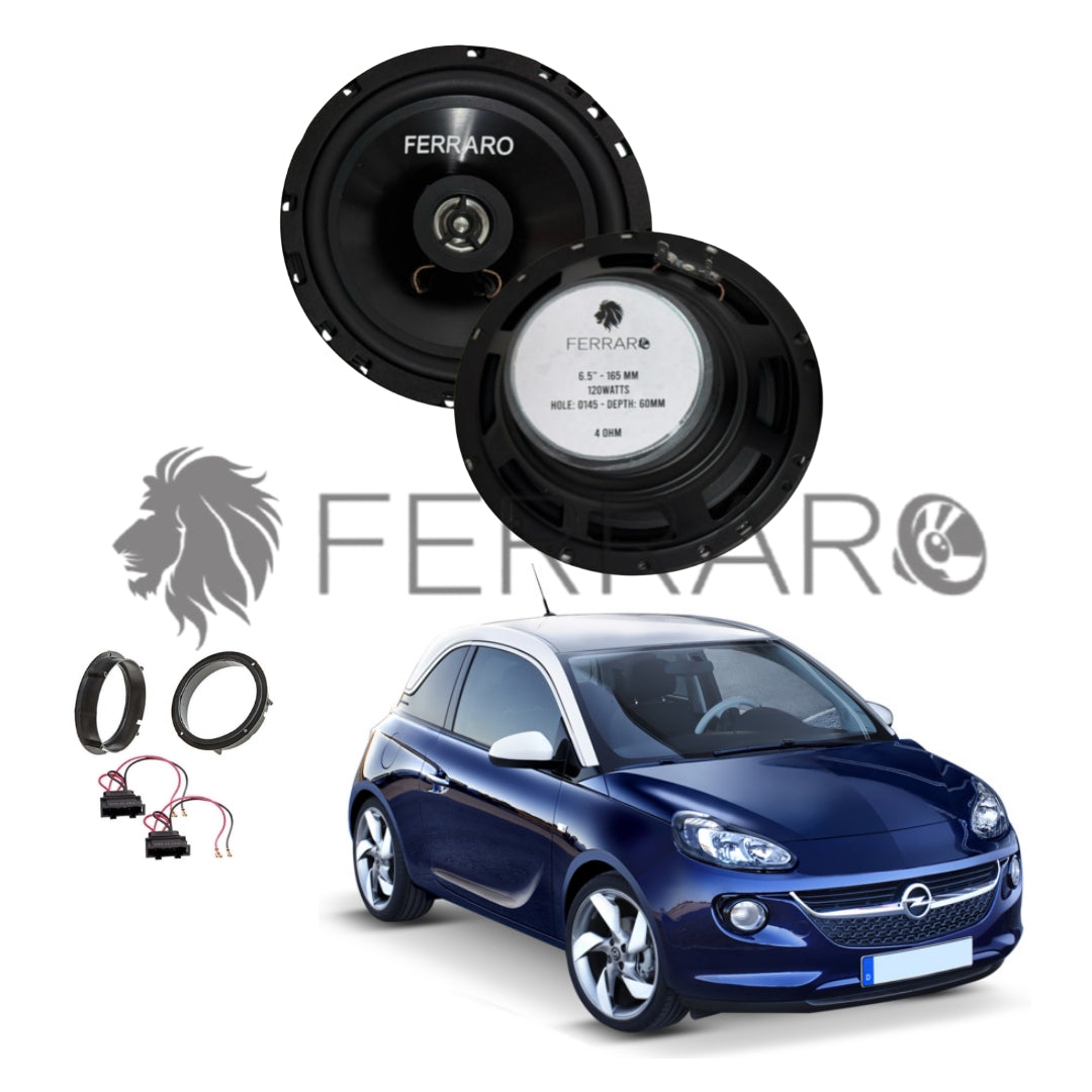FerraroStore Kit 2 Altoparlanti, ASC-652PC, Ant o Post, Opel Adam