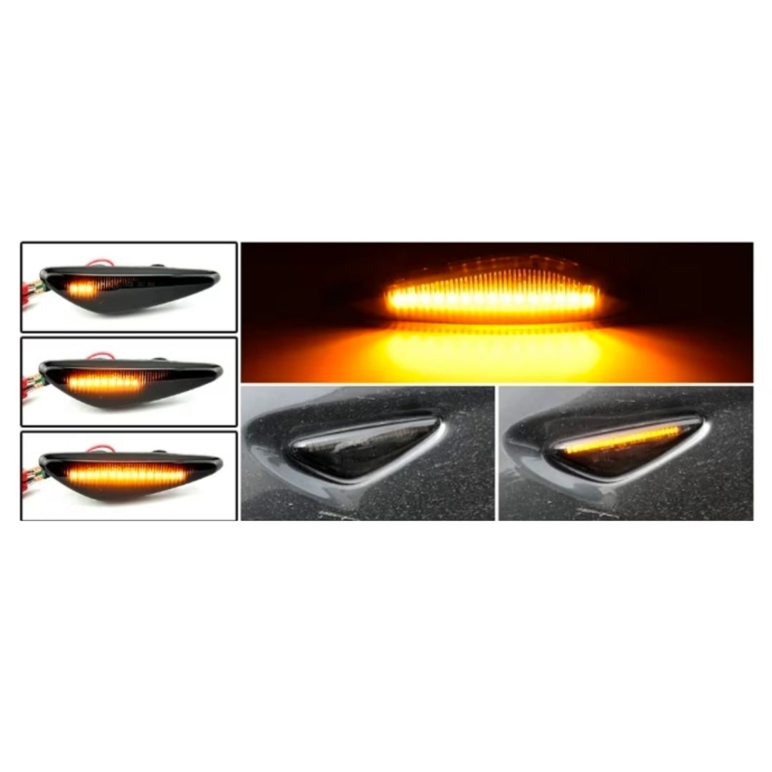 (PRENOTA) Indicatore Direzione Led per Mazda 5CW, 6 GH, MX-5, RX-8, Fiat 124 Plug and Play