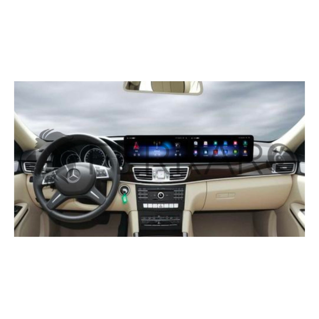 (PRENOTA) Autoradio per Mercedes Classe E W212, 12.3" + 12.3" (2013-2016), Android, Bluetooth, CarPlay, Android Auto, 8/128GB Ram