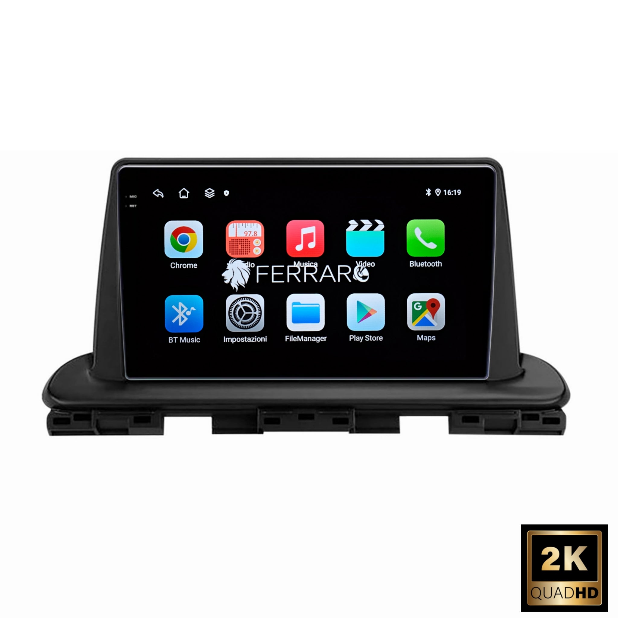 (PRENOTA) Autoradio per Kia Cerato (2021>) Kia K3 9" 2K (2020>) Android, Bluetooth, CarPlay, Android Auto, 12/256GB Ram