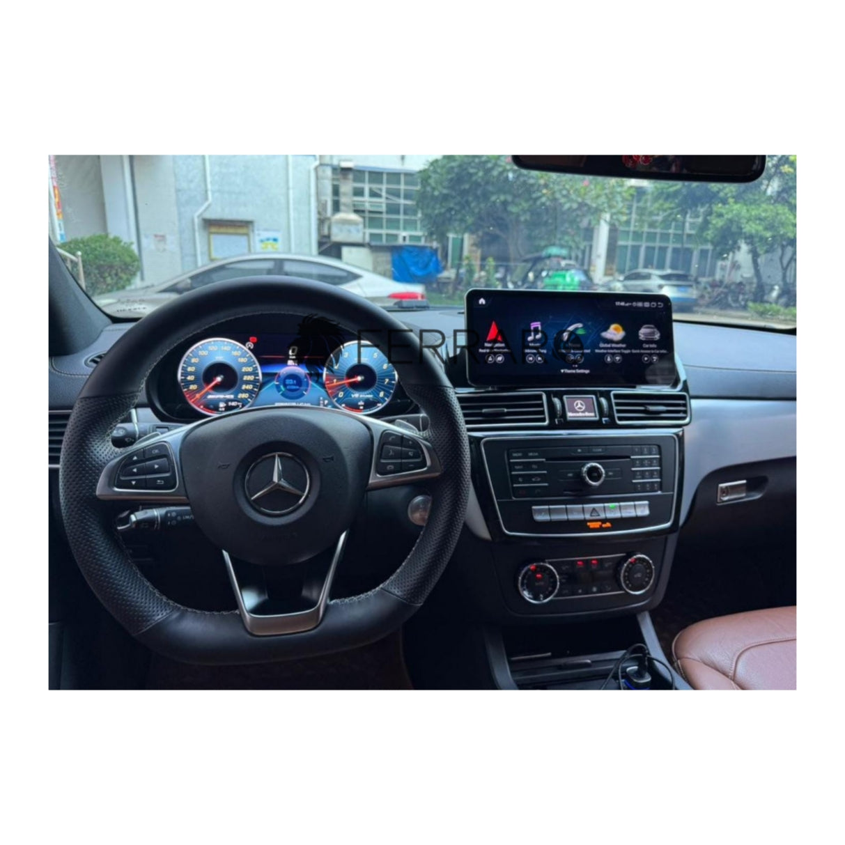 (PRENOTA) Virtual Cockpit 12.3" per Mercedes GLE W166, GLS X166, ML, GL, G, Classe R, HD Ultra, CarPlay e Android Auto