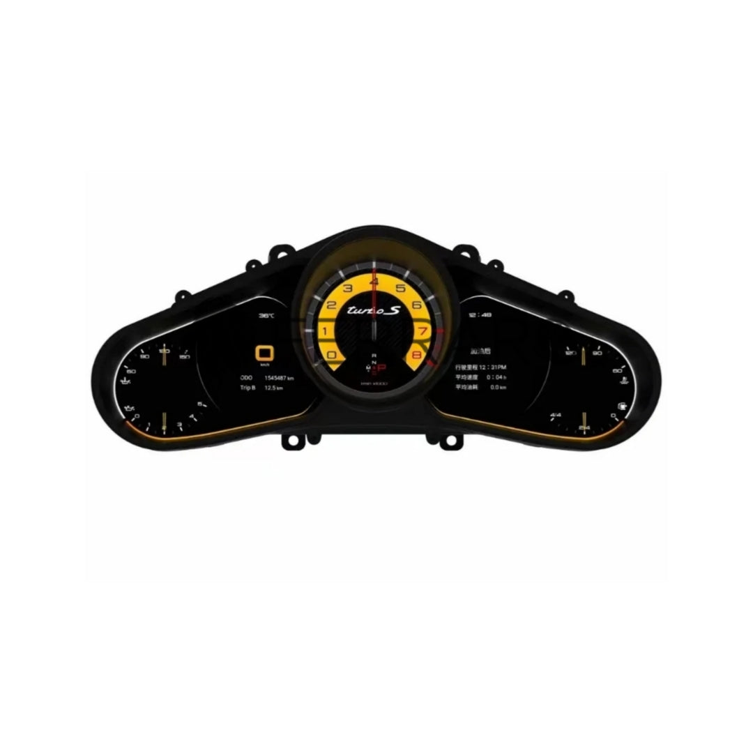 (PRENOTA) Virtual Cockpit 12.3" per Porsche Cayenne (2010-2017), HD Ultra, CarPlay e Android Auto