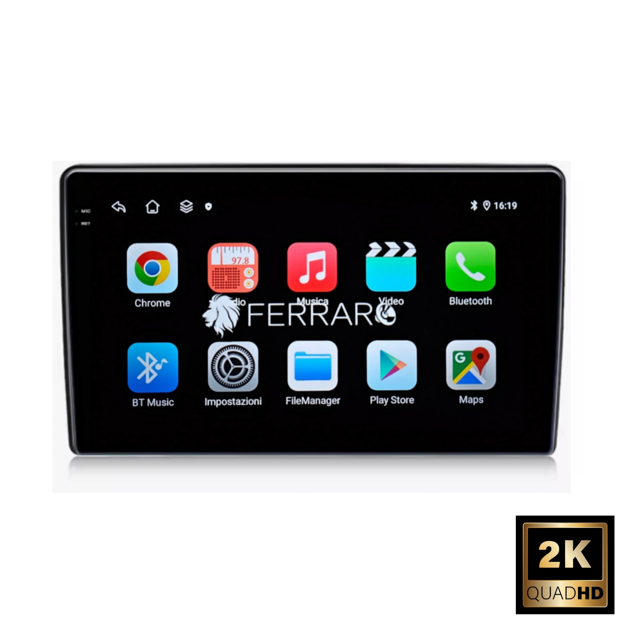 (PRENOTA) Autoradio per Jeep Wrangler 3 JK 10.1" 2K, (2010-2018)Android, Bluetooth, CarPlay, Android Auto, 4/64GB Ram