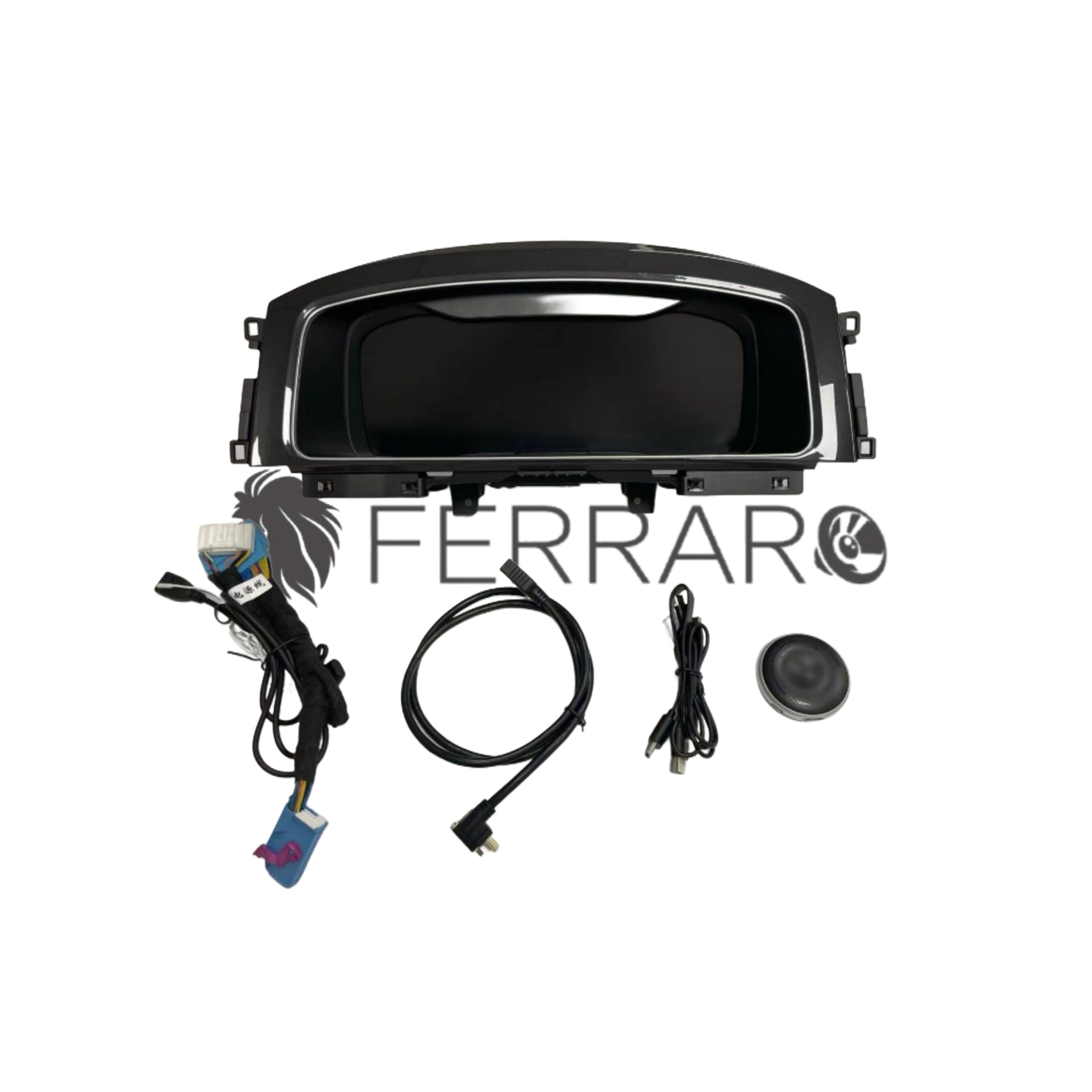 Virtual Cockpit 12.3" per Volkswagen Golf MK7 Serie, HD Ultra, CarPlay e Android Auto