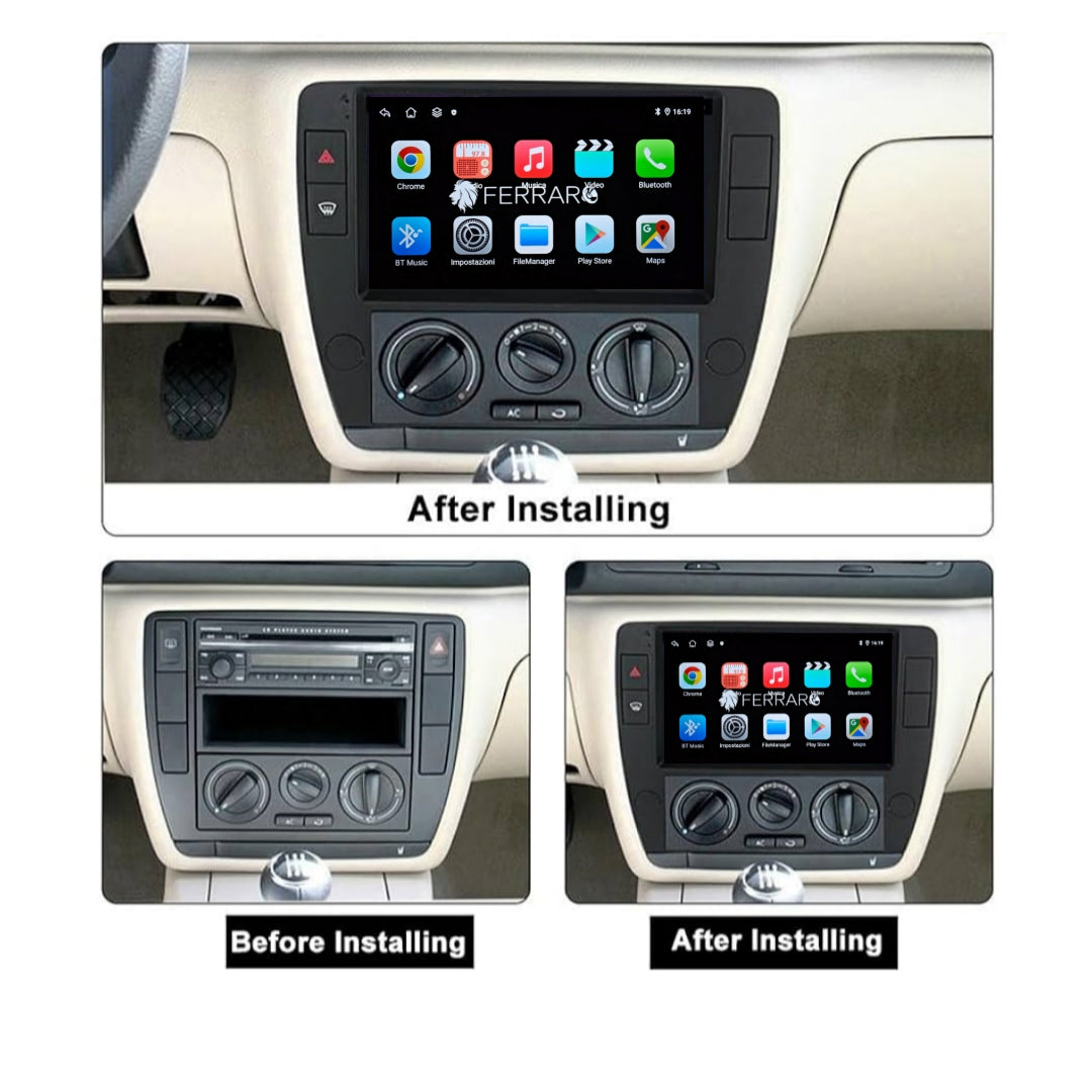 Autoradio per Volkswagen Passat B5 9" (1996-2005) Android, Bluetooth, CarPlay, Android Auto, 2GB/4GB/6GB/8GB Ram