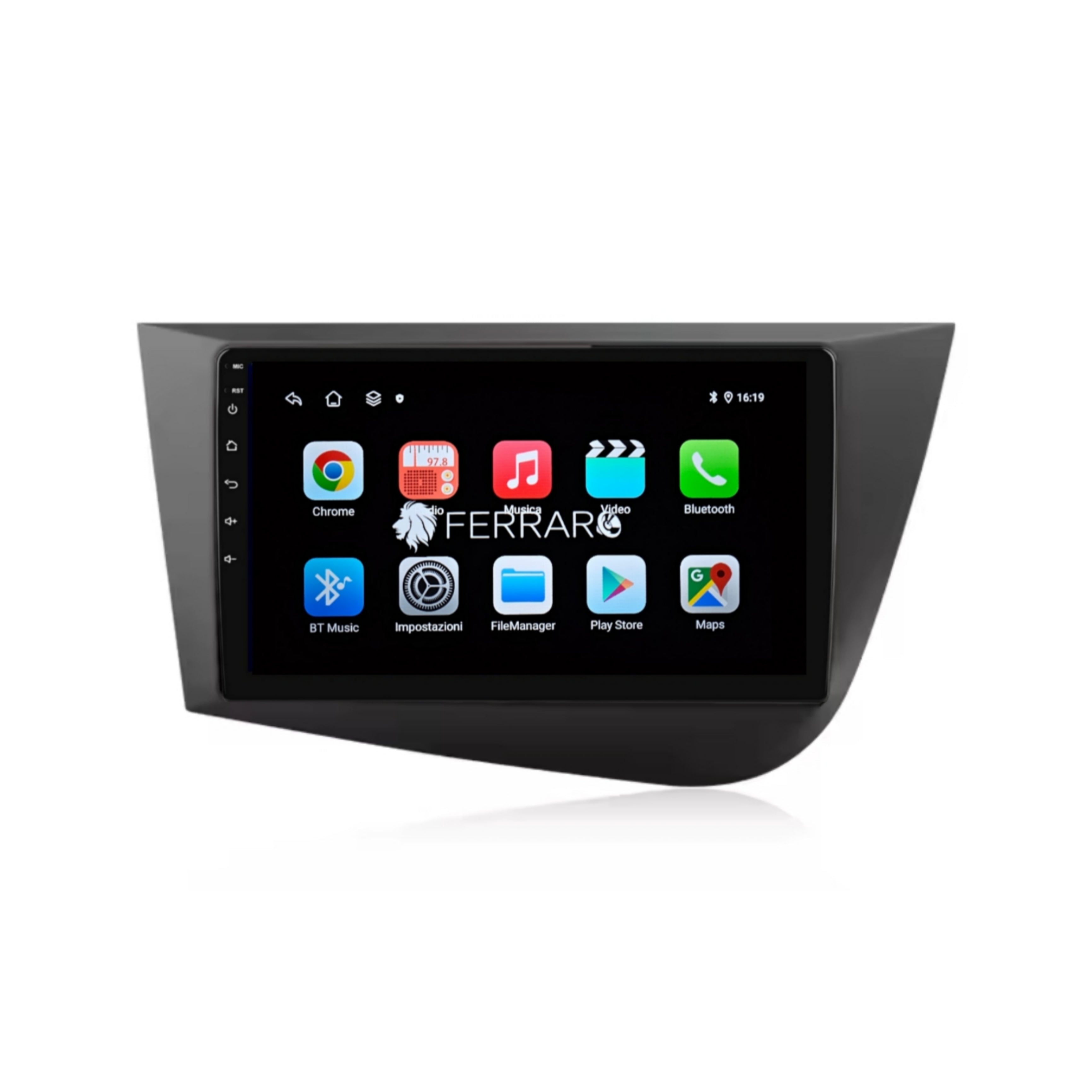 Autoradio per Seat Leon MK2 9" (2005-2012) Android, Bluetooth, CarPlay, Android Auto, 2GB/4GB/6GB/8GB Ram