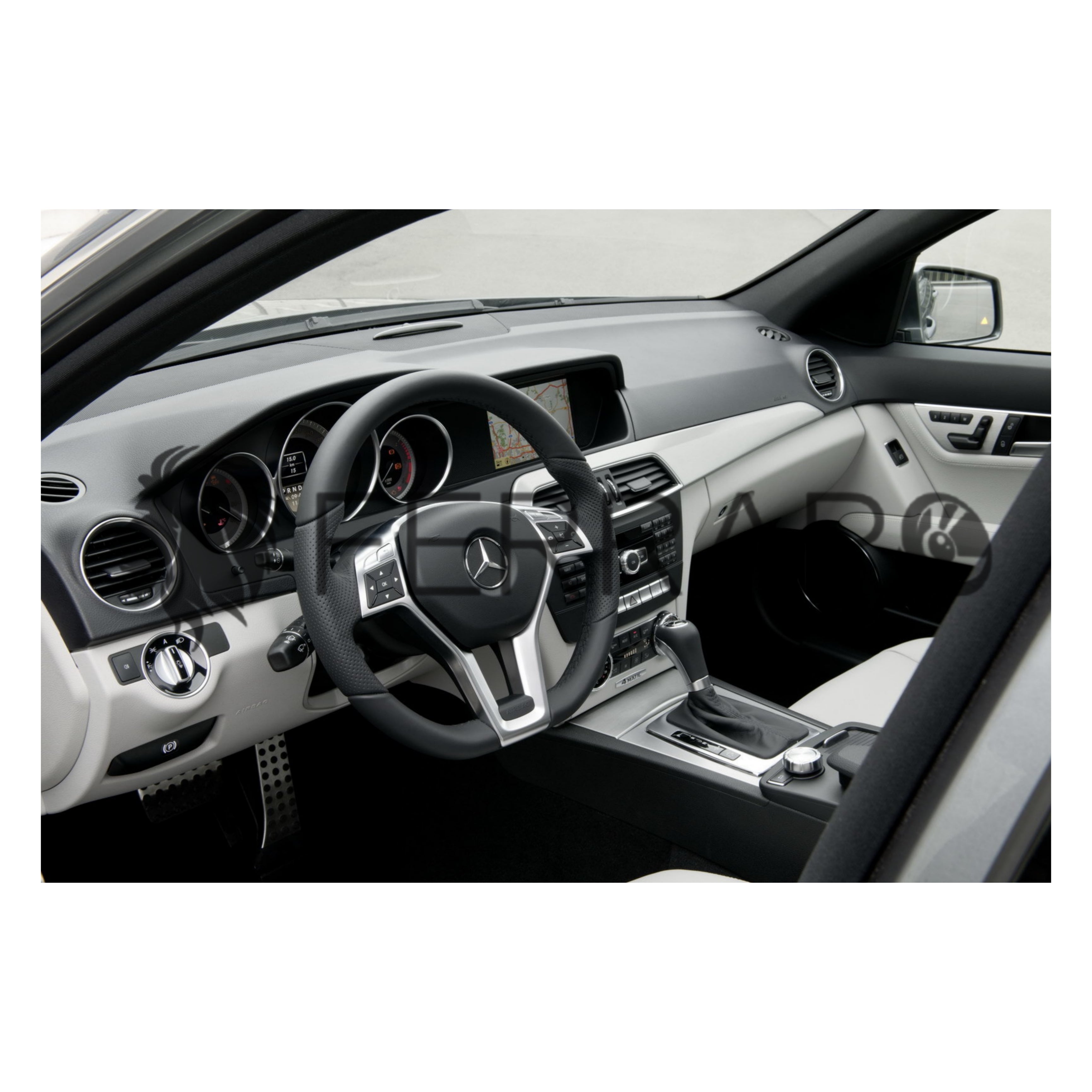 (PRENOTA) Virtual Cockpit 12.3" per Mercedes Classe C W204, NTG 4.0 (2007-2011), HD Ultra, CarPlay e Android Auto