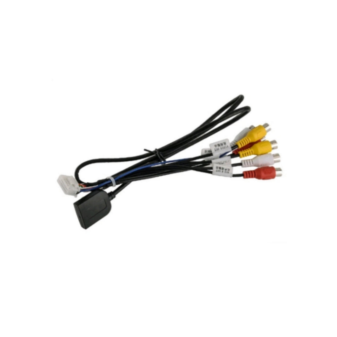 Adattatore Cavo RCA Aux-IN/OUT, Interfaccia 20Pin, adatto per Autoradio Android
