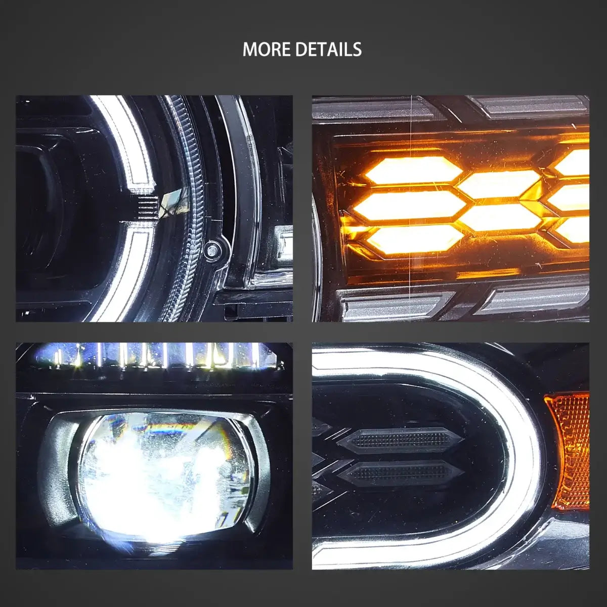 (PRENOTA) Fanali Anteriore Completo per Toyota FJ Cruiser XJ10 (2006-2022) a LED