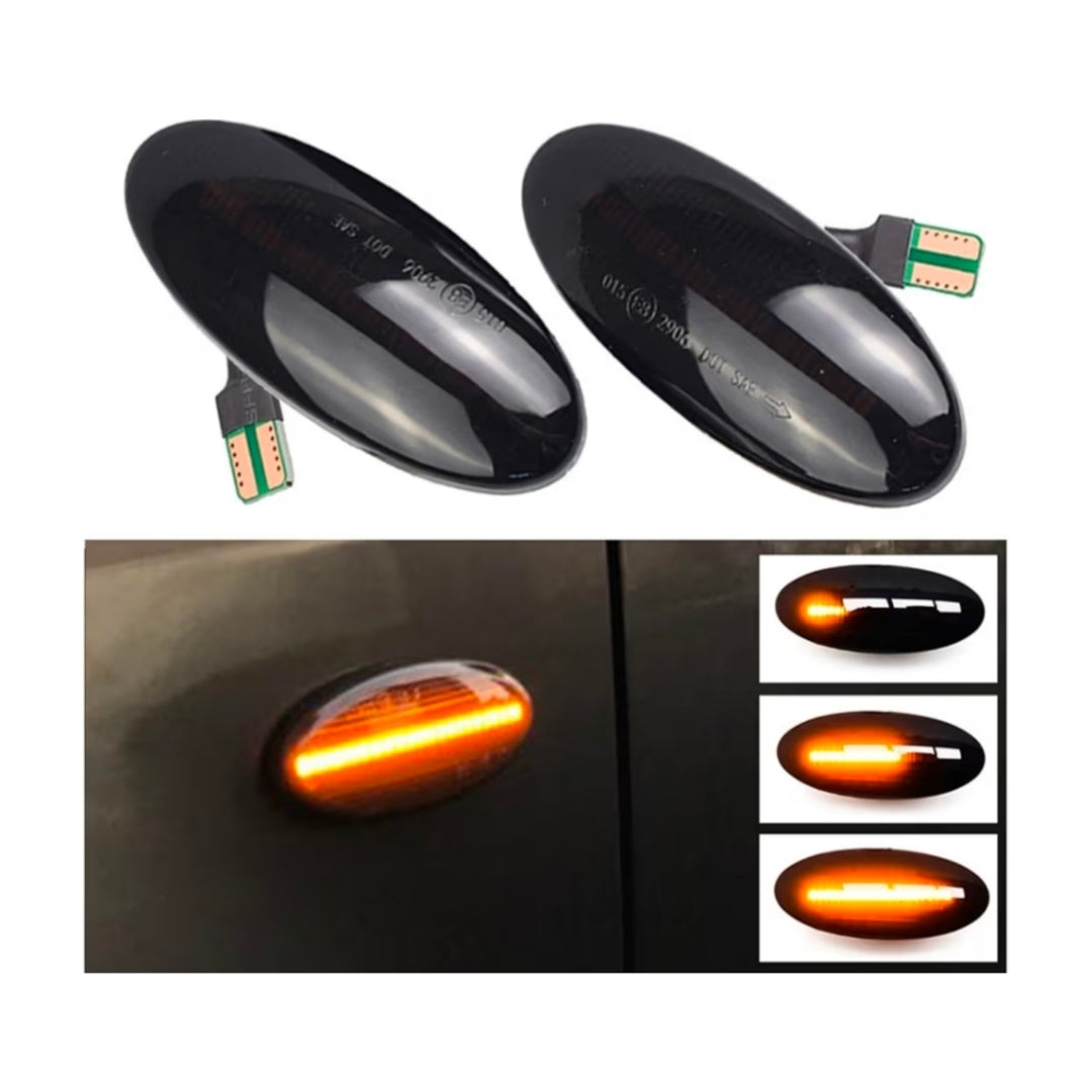 (PRENOTA) Indicatore Direzione Led per Nissan (Compatibilità in Descrizione), Plug and Play
