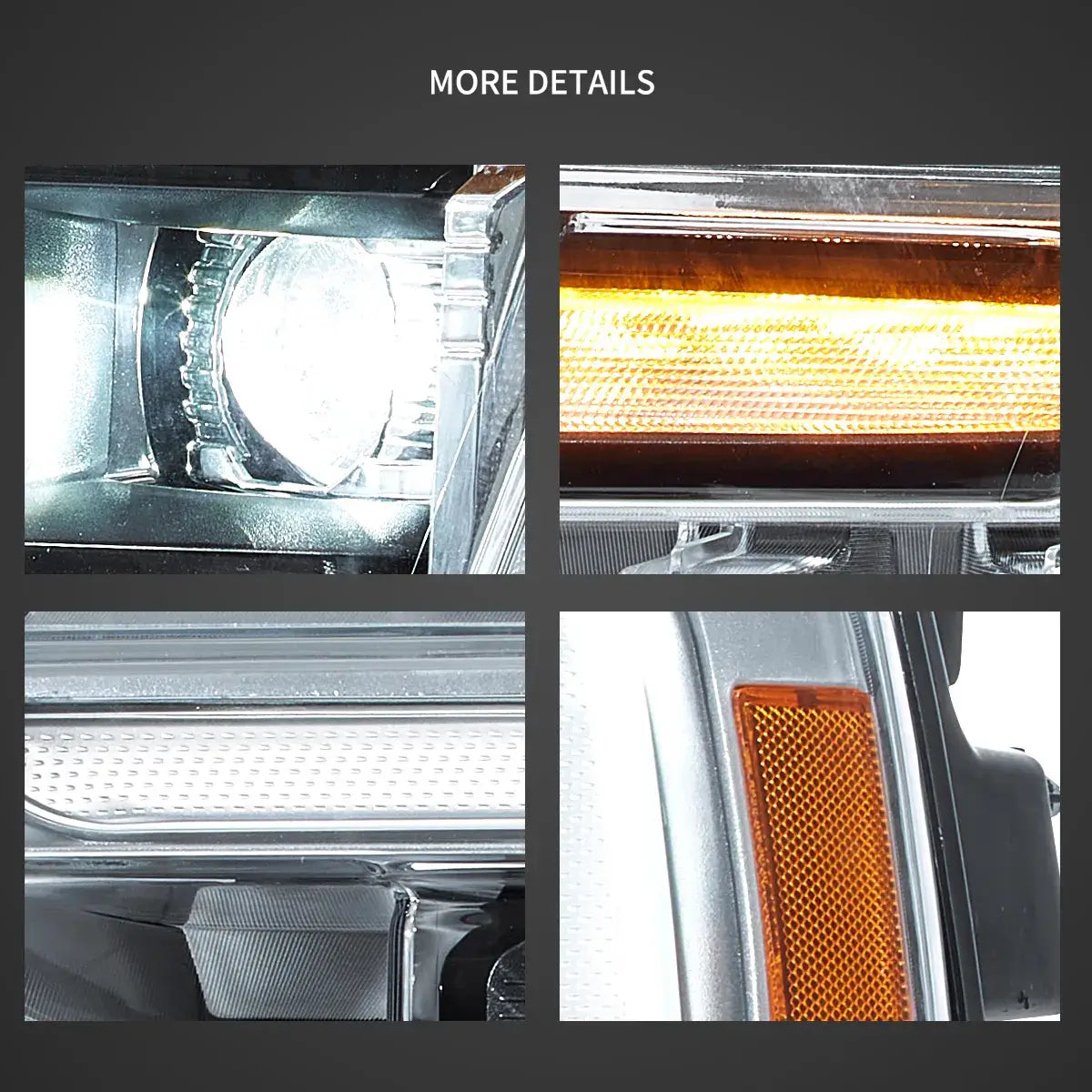 (PRENOTA) Fanali Anteriore Completo per Ford F150 14ª Serie (2021-2023) a LED