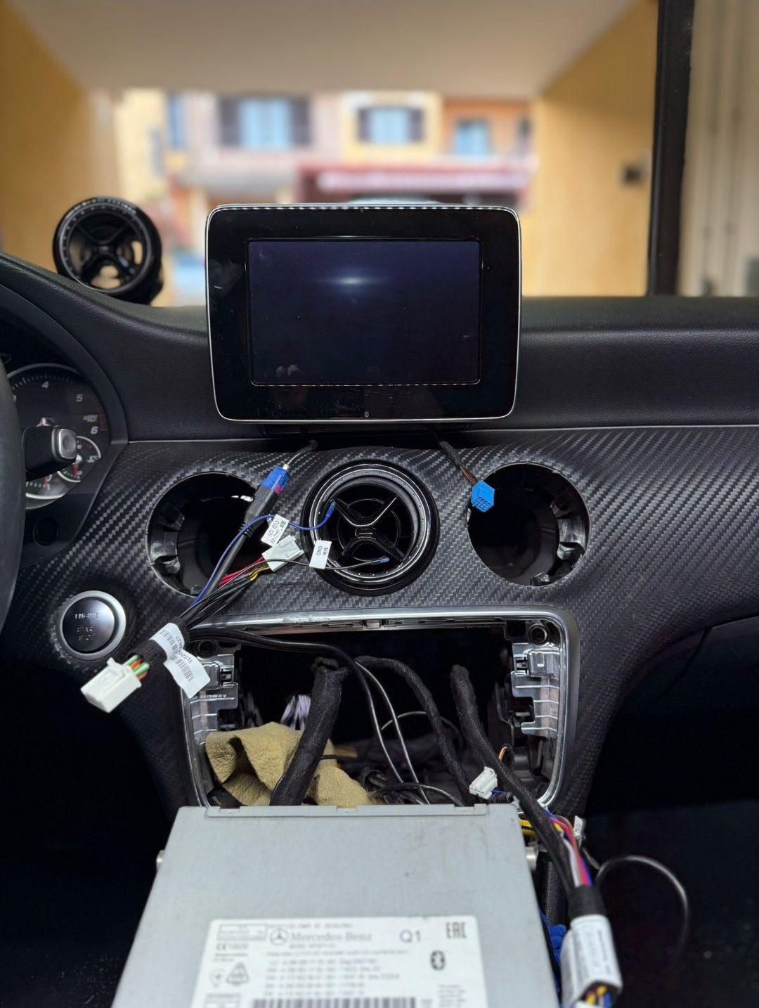 Autoradio per Mercedes Classe A, CLA, GLA, G, 10" + 10" | Android | Bluetooth | CarPlay | Android Auto | 8/256GB Ram