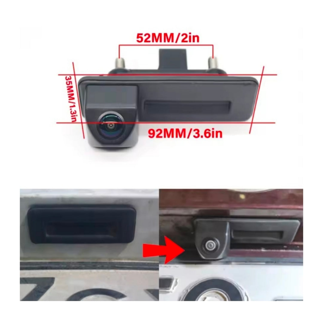 (PRENOTA) Telecamera Posteriore per Audi A1 8X (2012-2018), AHD 1920x1080, 170° Gradi