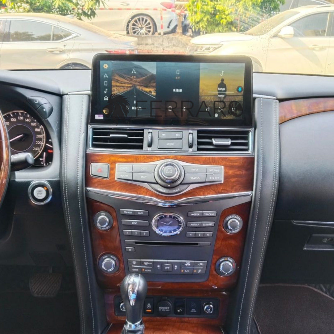 (PRENOTA) Autoradio per Nissan Armada Patrol Y62, Infiniti QX80 12.3" (2010-2023) Android, Bluetooth, CarPlay, Android Auto, 4/64GB Ram