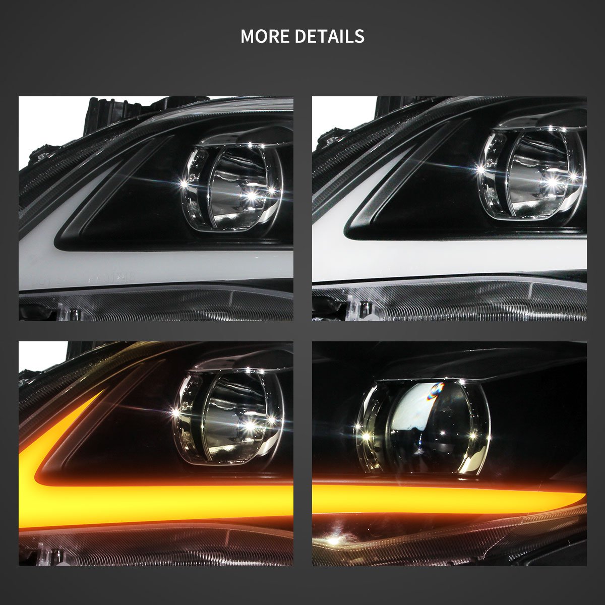 (PRENOTA) Fanali Anteriore Completo per Toyota Corolla (2011-2013) a LED