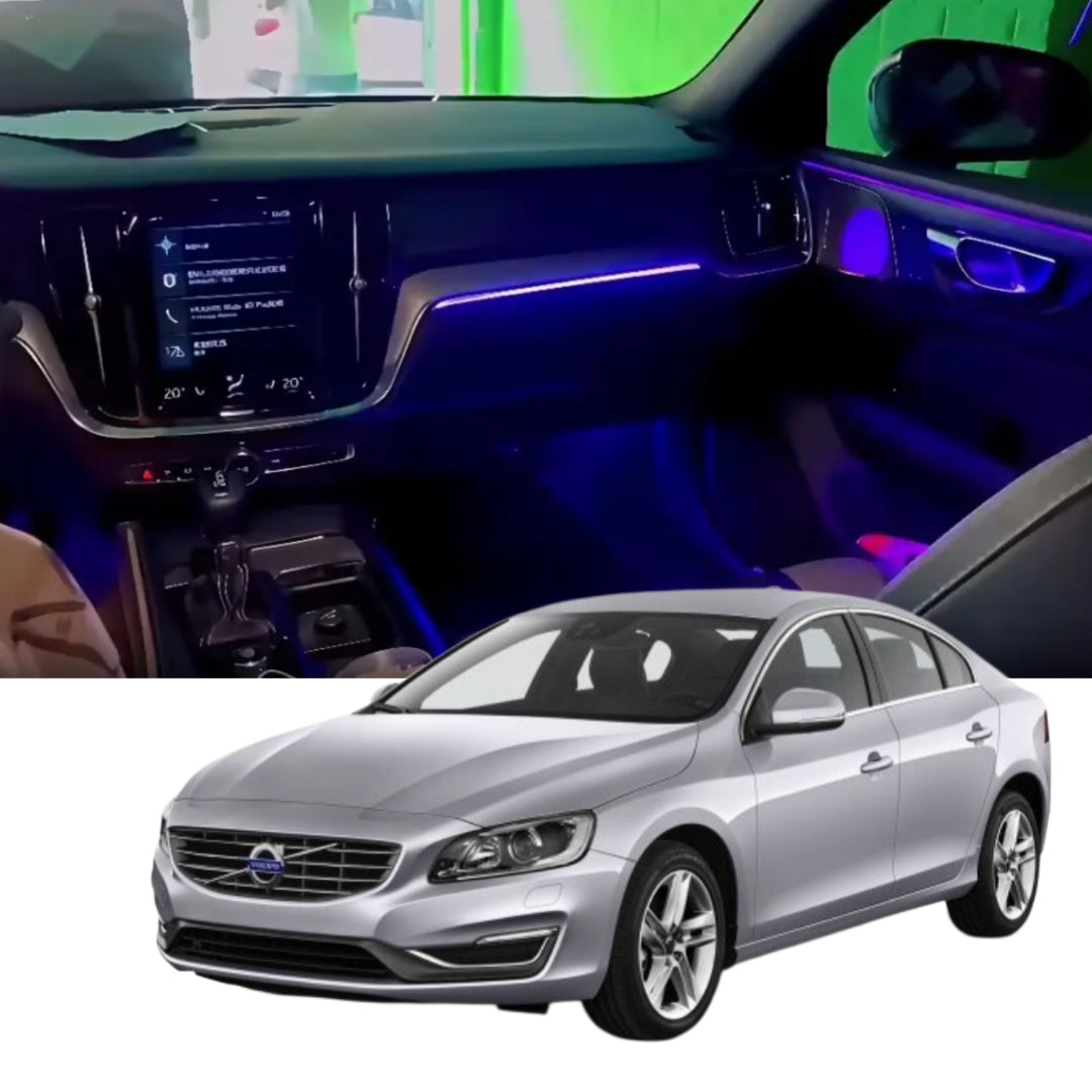 (PRENOTA) Ambient Light per Volvo S60 (2018-2025), 256 Colori, APP