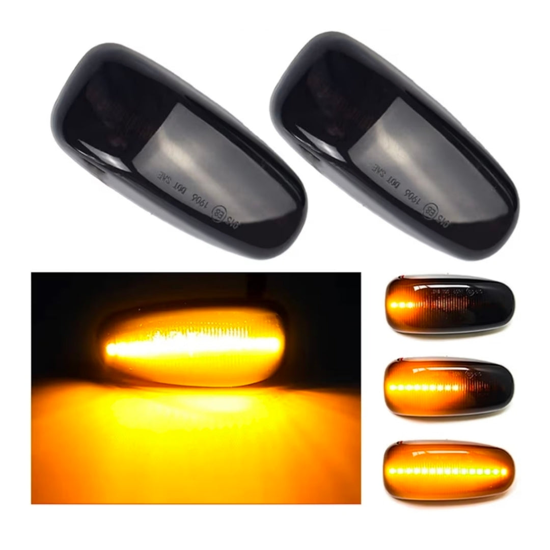 (PRENOTA) Indicatore Direzione Led per Mercedes Classe E W210, C W202, SLK R170, Vito W638, Plug and Play
