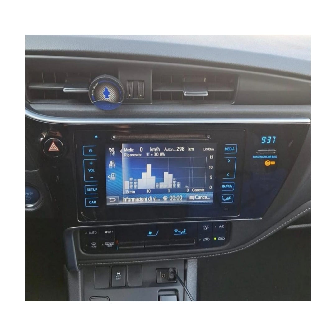(PRENOTA) Autoradio per Toyota Corolla Auris E170-E180 9" 2K (2013-2019) Android, Bluetooth, CarPlay, Android Auto, 12/256GB Ram