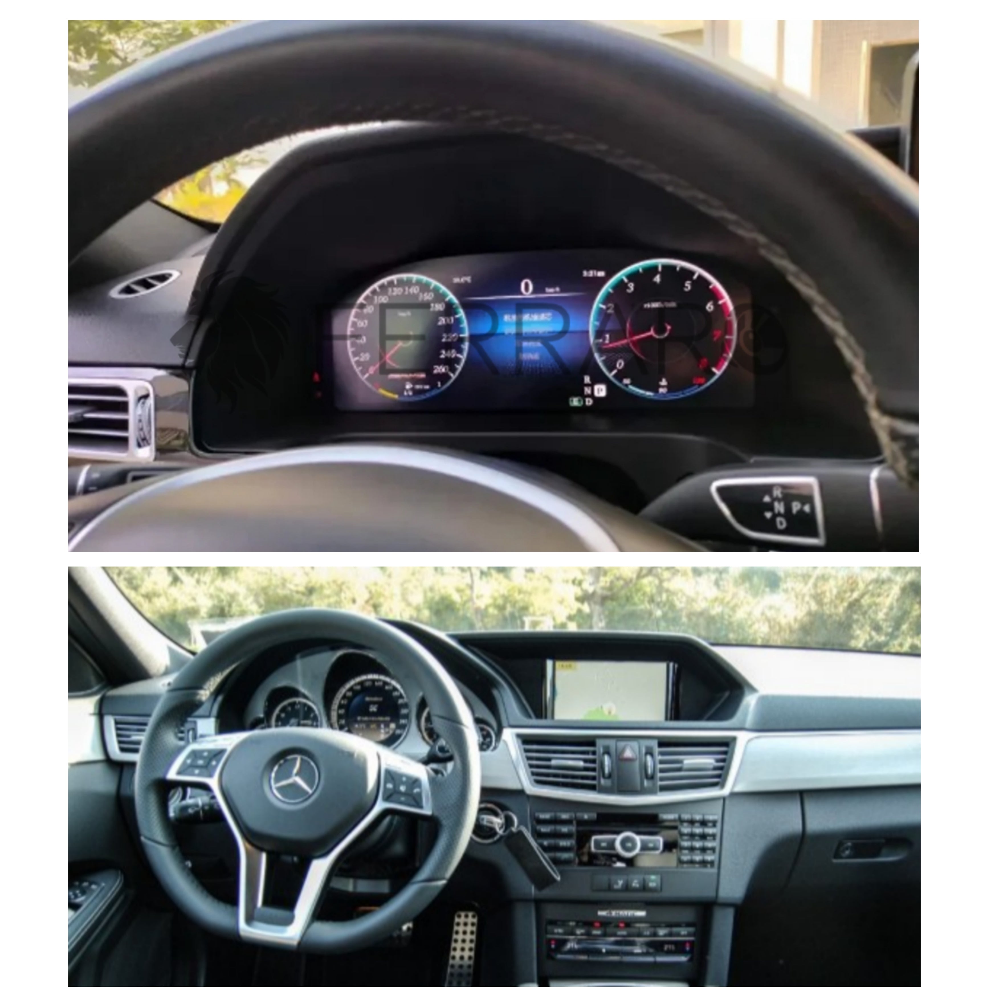 (PRENOTA) Virtual Cockpit 12.3" per Mercedes Classe E, W207, W212, HD Ultra, CarPlay e Android Auto