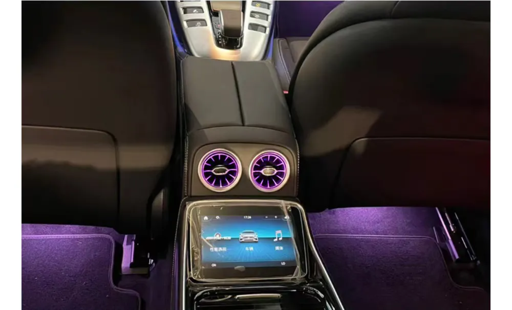 (PRENOTA) Ambient Light Areazione per Mercedes GT AMG (2019-2022), 256 Colori, APP