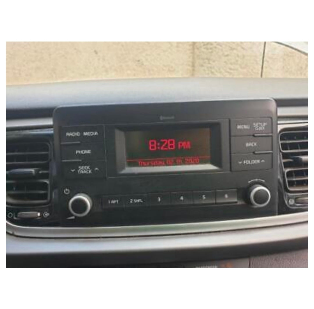 Kit Montaggio Autoradio 9"Pollici Kia Rio UB (2015-2017) Mascherina, Cablaggio per Autoradio Android