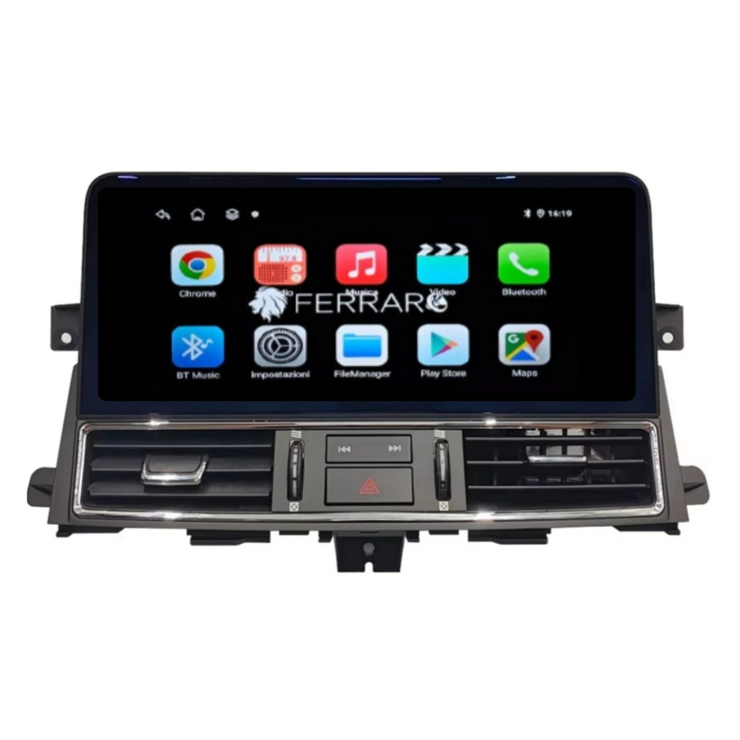 (PRENOTA) Autoradio per Nissan Armada Patrol Y62, Infiniti QX80 12.3" (2010-2023) Android, Bluetooth, CarPlay, Android Auto, 4/64GB Ram