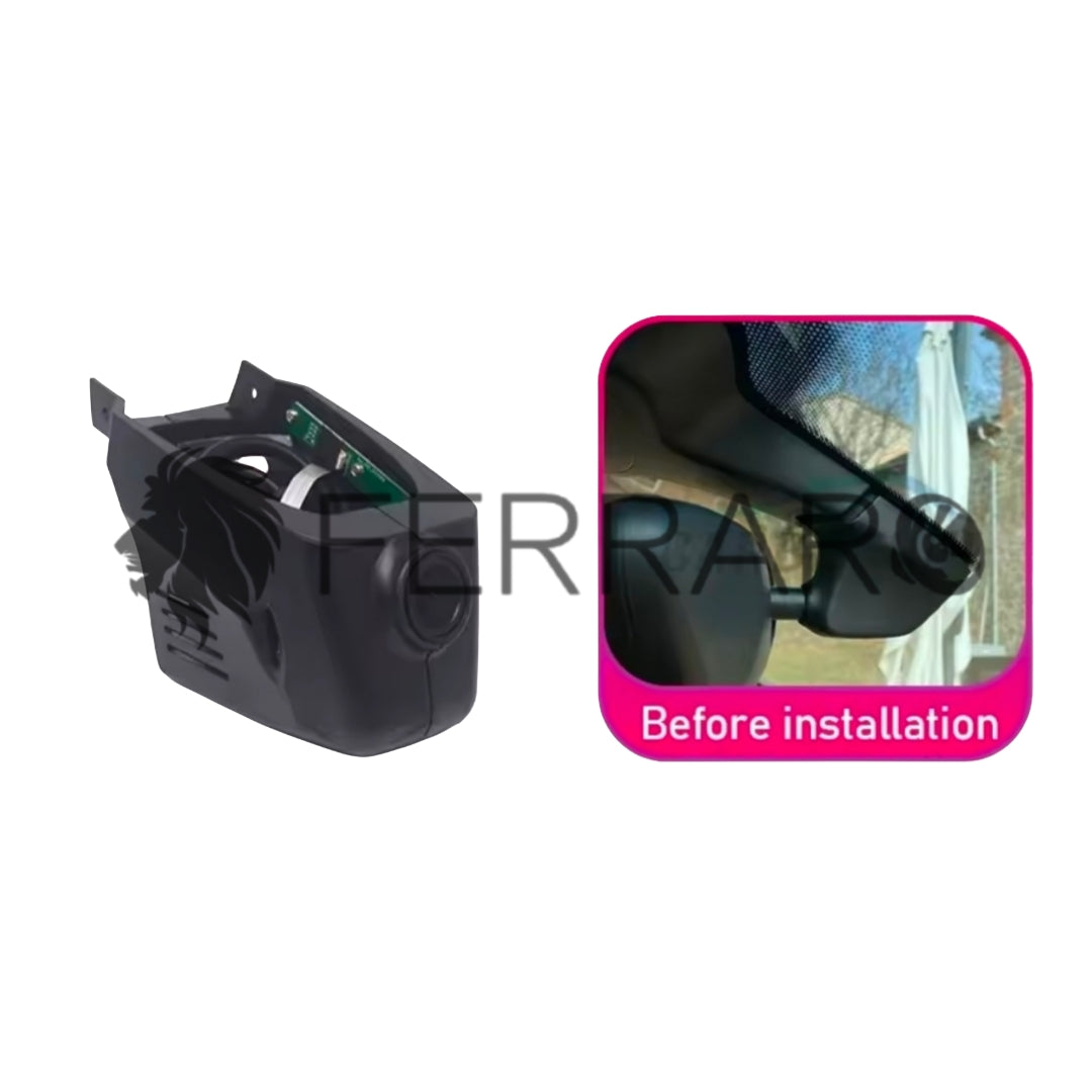 (PRENOTA) Dashcam per Porsche Macan (95B) Panamera (970) Cayenne (958) Ultra HD, Controllo da APP, 170º