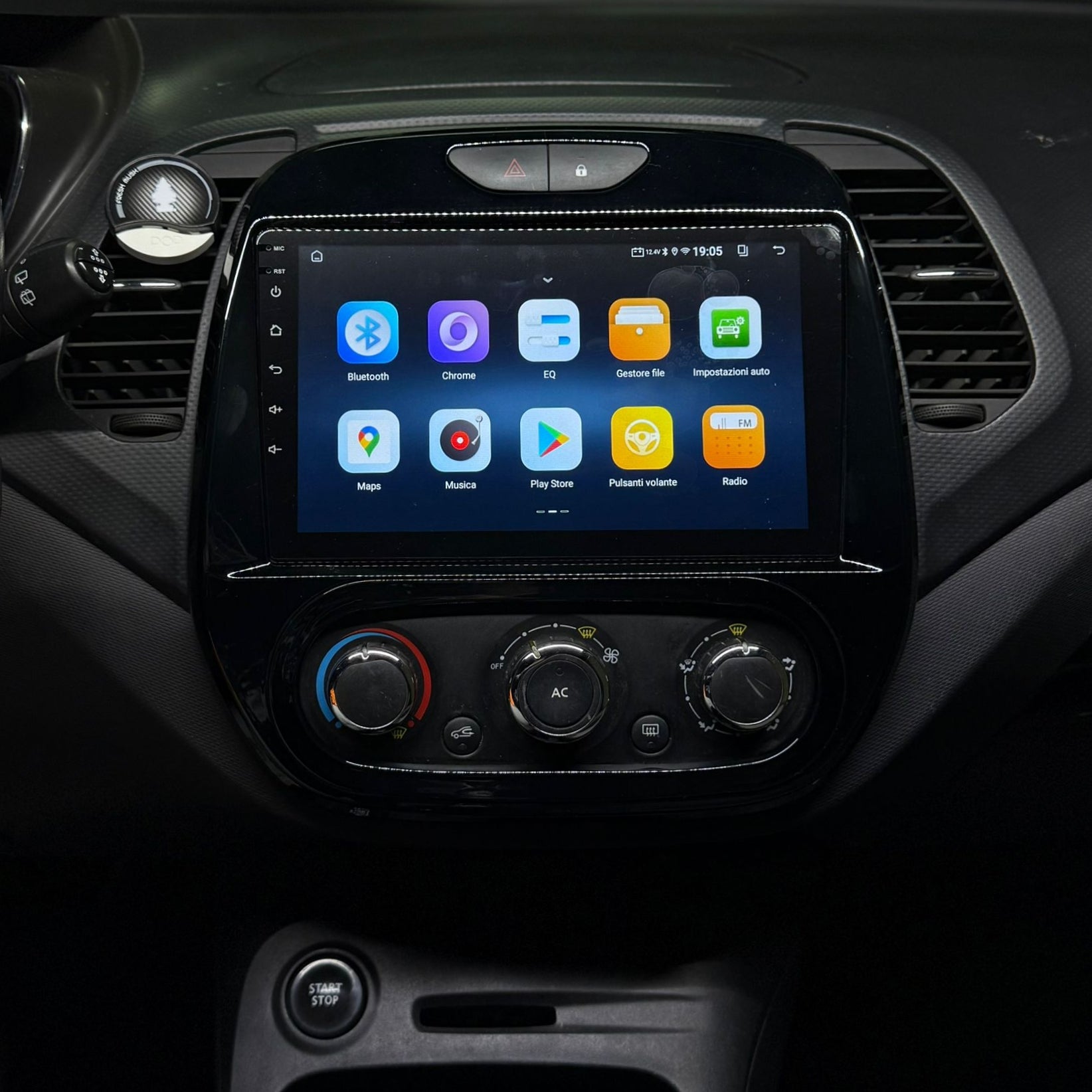 Autoradio per Renault Captur 9" (2013-2019) Android, Bluetooth, CarPlay, Android Auto, 2GB/4GB/6GB/8GB Ram