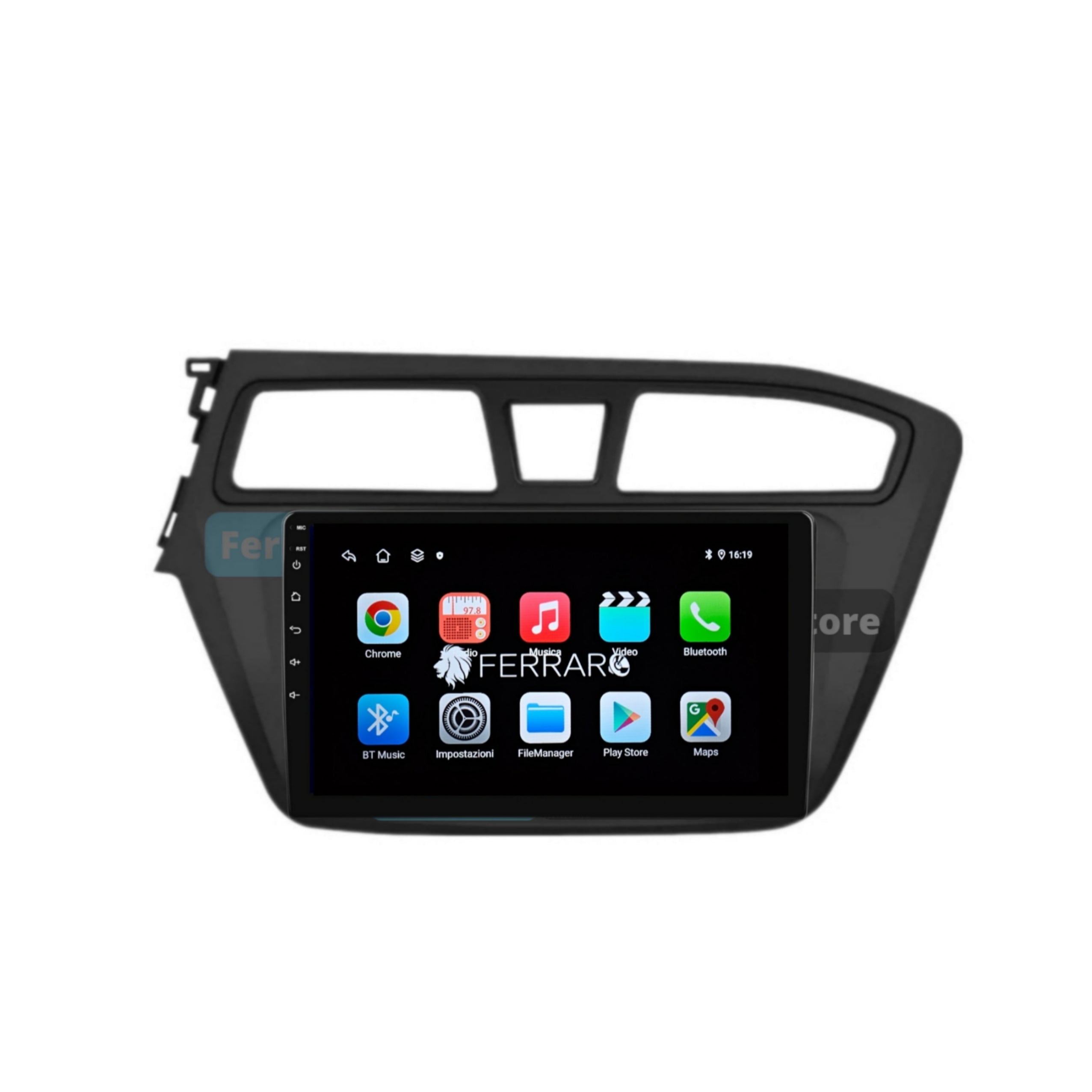 Autoradio per Hyundai i20 9" (2014-2018) Android, Bluetooth, CarPlay, Android Auto, 2GB,4GB,6GB,8GB Ram