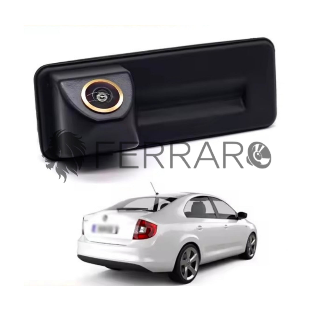 (PRENOTA) Telecamera Posteriore per Skoda Octavia 2, 3, A5, Fabia, Yeti, Superb, AHD 1920x1080, 170° Gradi