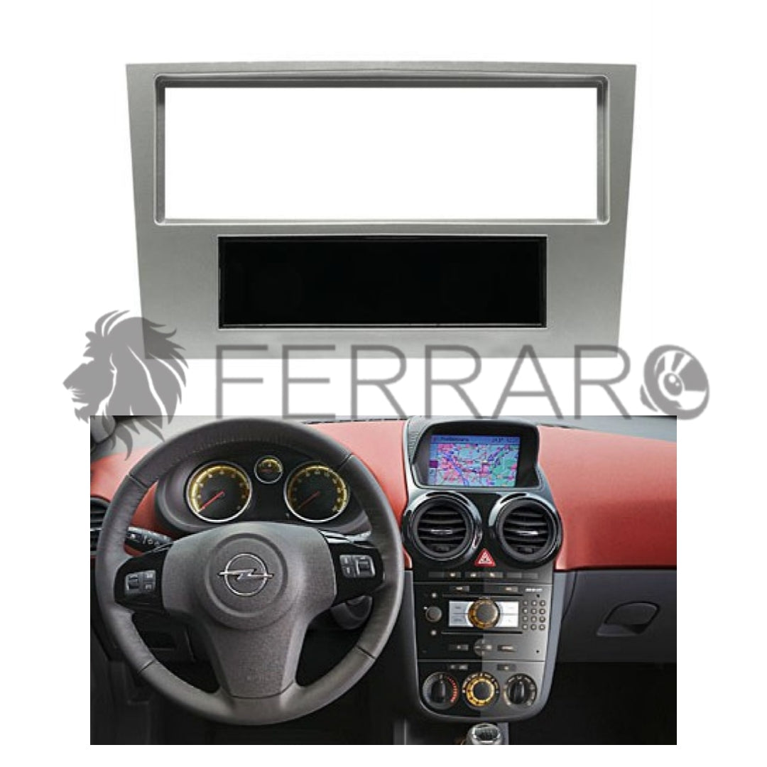 Mascherina 1DIN con Cassetto per Opel Corsa (2006+)